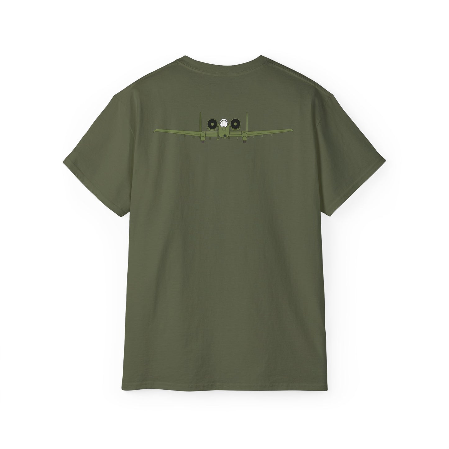 Unisex Ultra Cotton Tee - Aircraft - USAF - A-10 Thunderbolt II - Front X 300