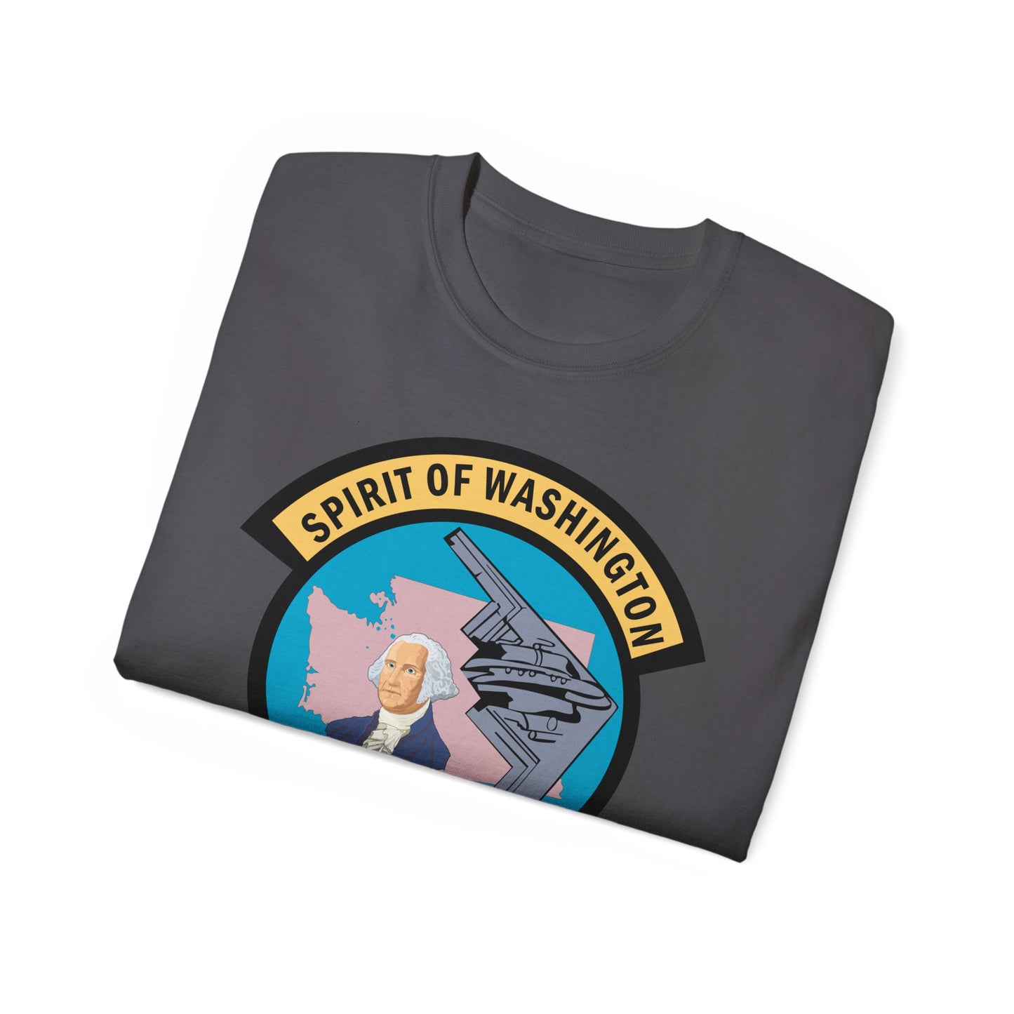 Unisex Ultra Cotton Tee - USAF - B2 - Spirit of Washington - Stealth Bomber wo txt X 300