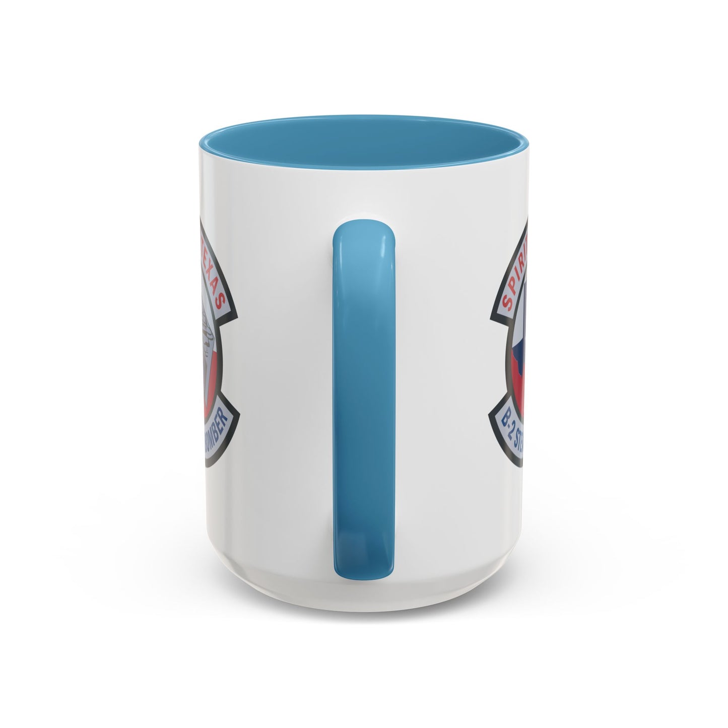 Accent Coffee Mug (11oz & 15oz) - USAF - B2 - Spirit of Texas - Stealth Bomber wo txt X 300