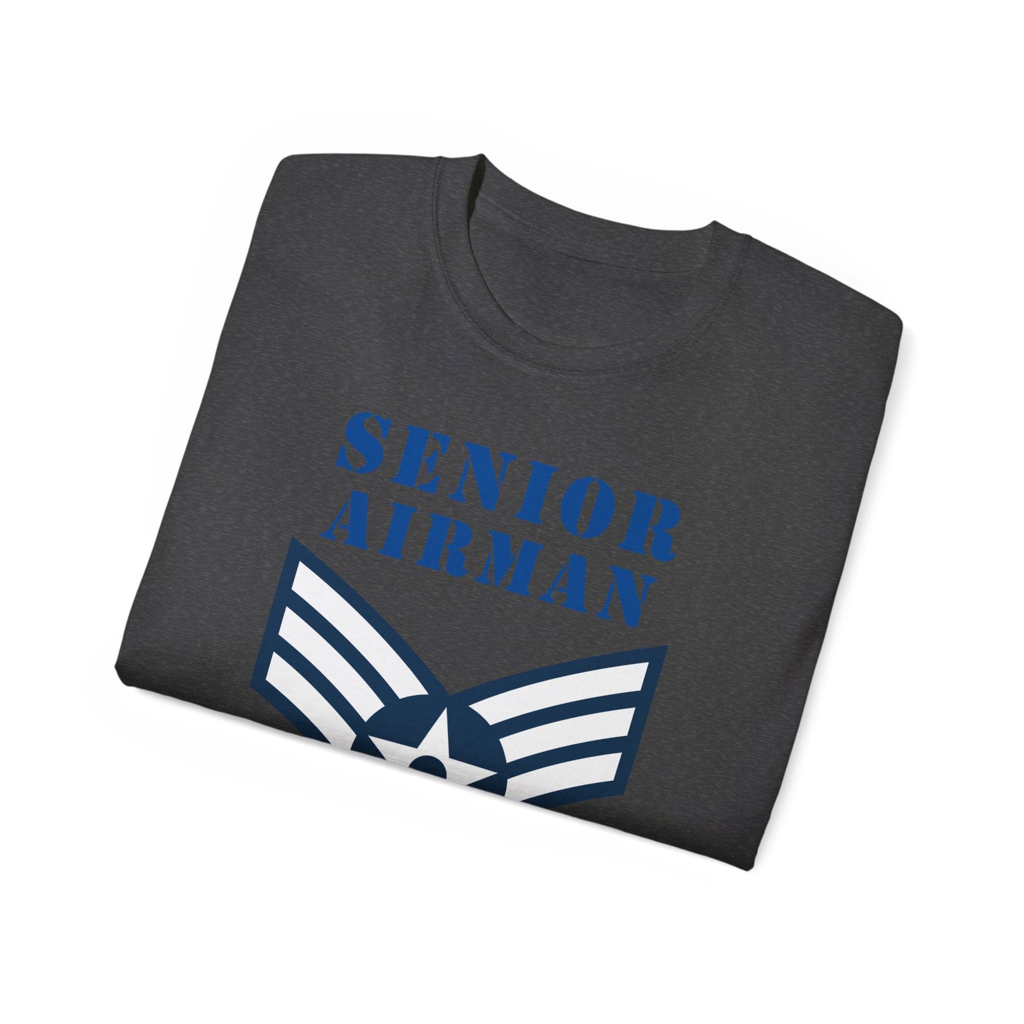 Unisex Ultra Cotton Tee - USAF - Senior Airman (E4) - 2020 - US Air Force w Text X 300