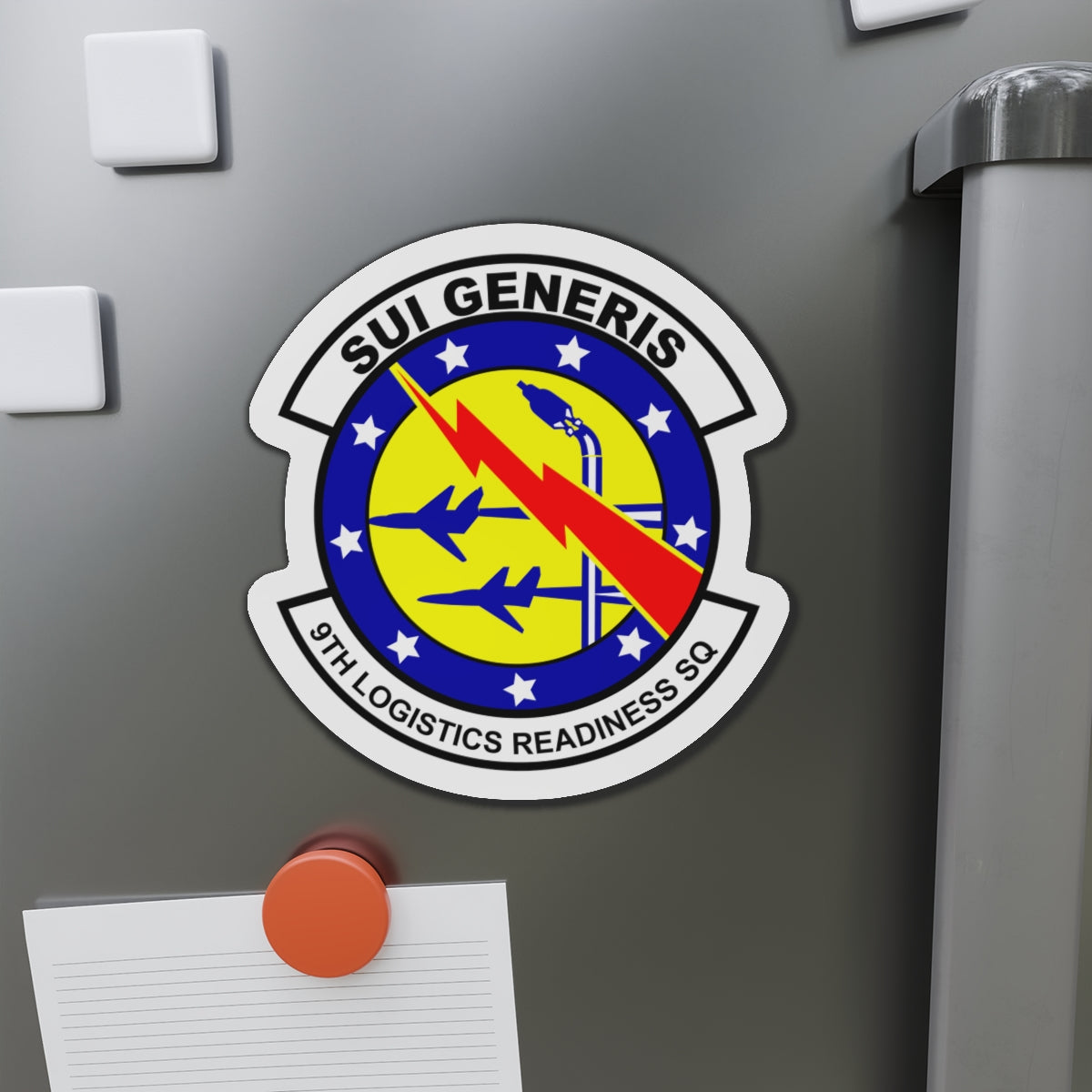 Die-Cut Magnet - USAF - 9th Logistics Readiness Squadron wo txt X 300