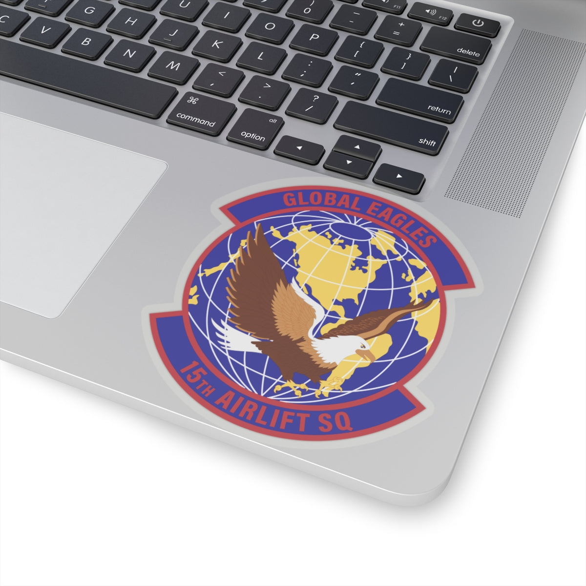 Kiss-Cut Stickers - USAF - 15th Airlift Squadron wo txt