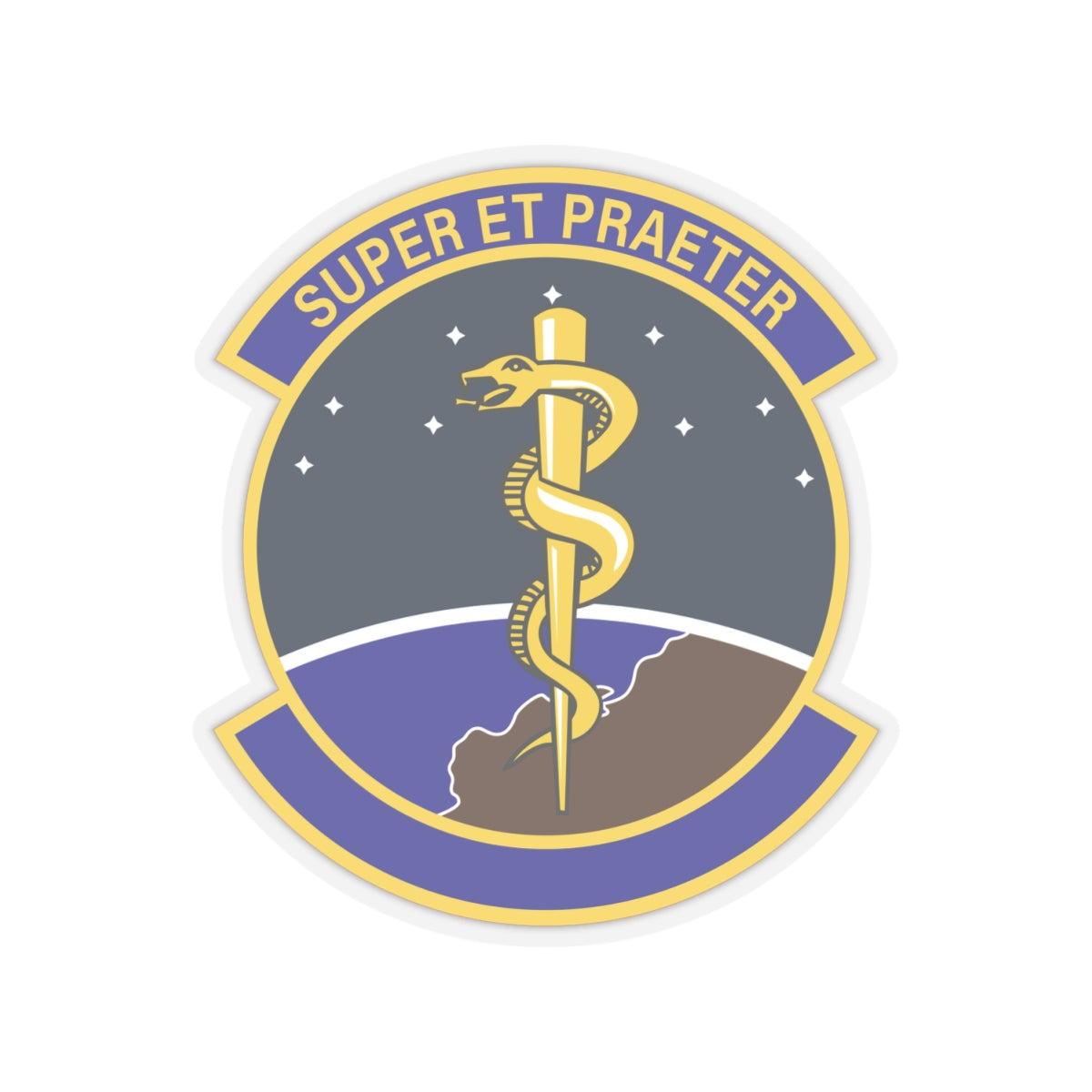 Kiss-Cut Stickers - USAF - 9th Operational Medical Readiness Sq wo txt X 300