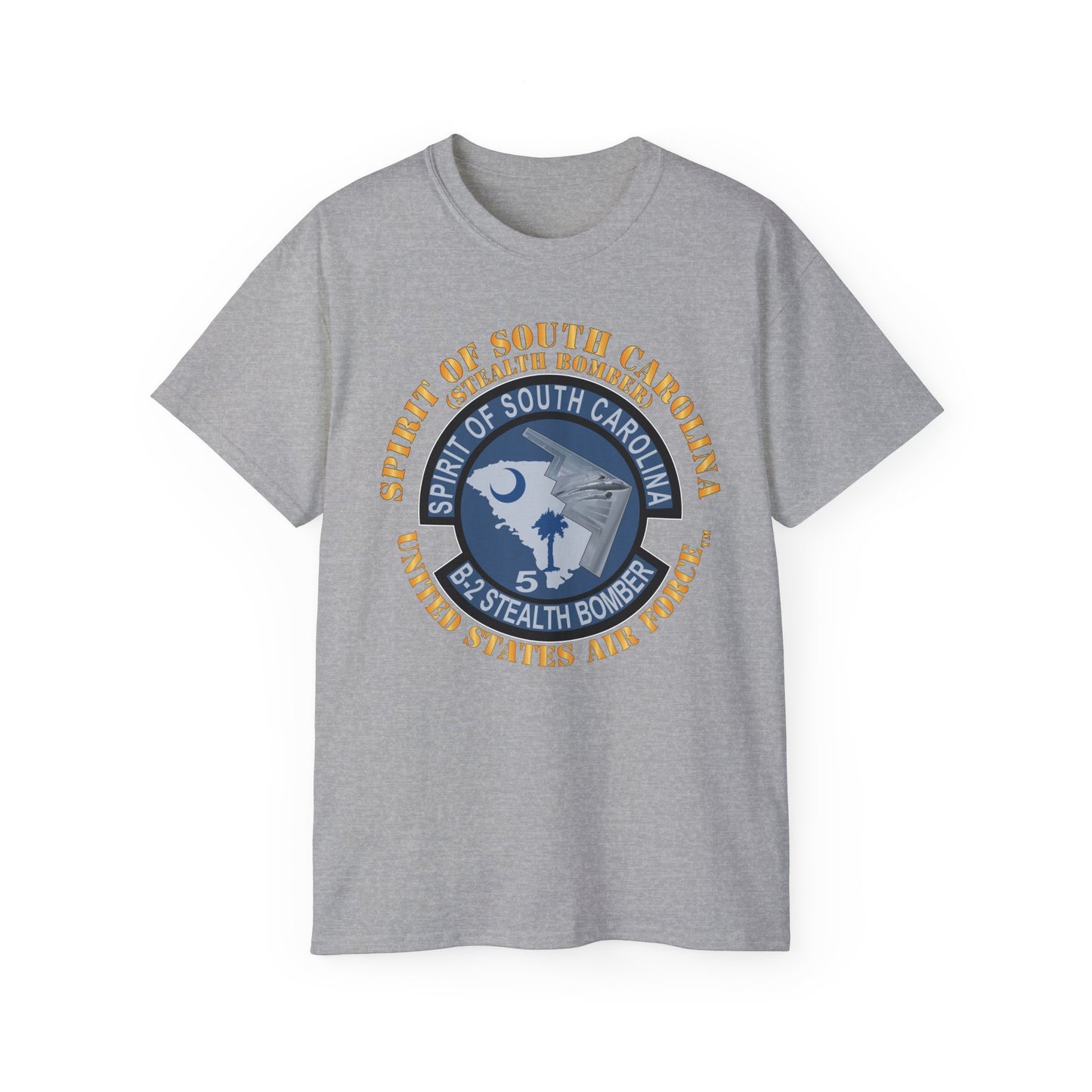 Unisex Ultra Cotton Tee - USAF - B2 - Spirit of South Carolina Stealth Bomber X 300