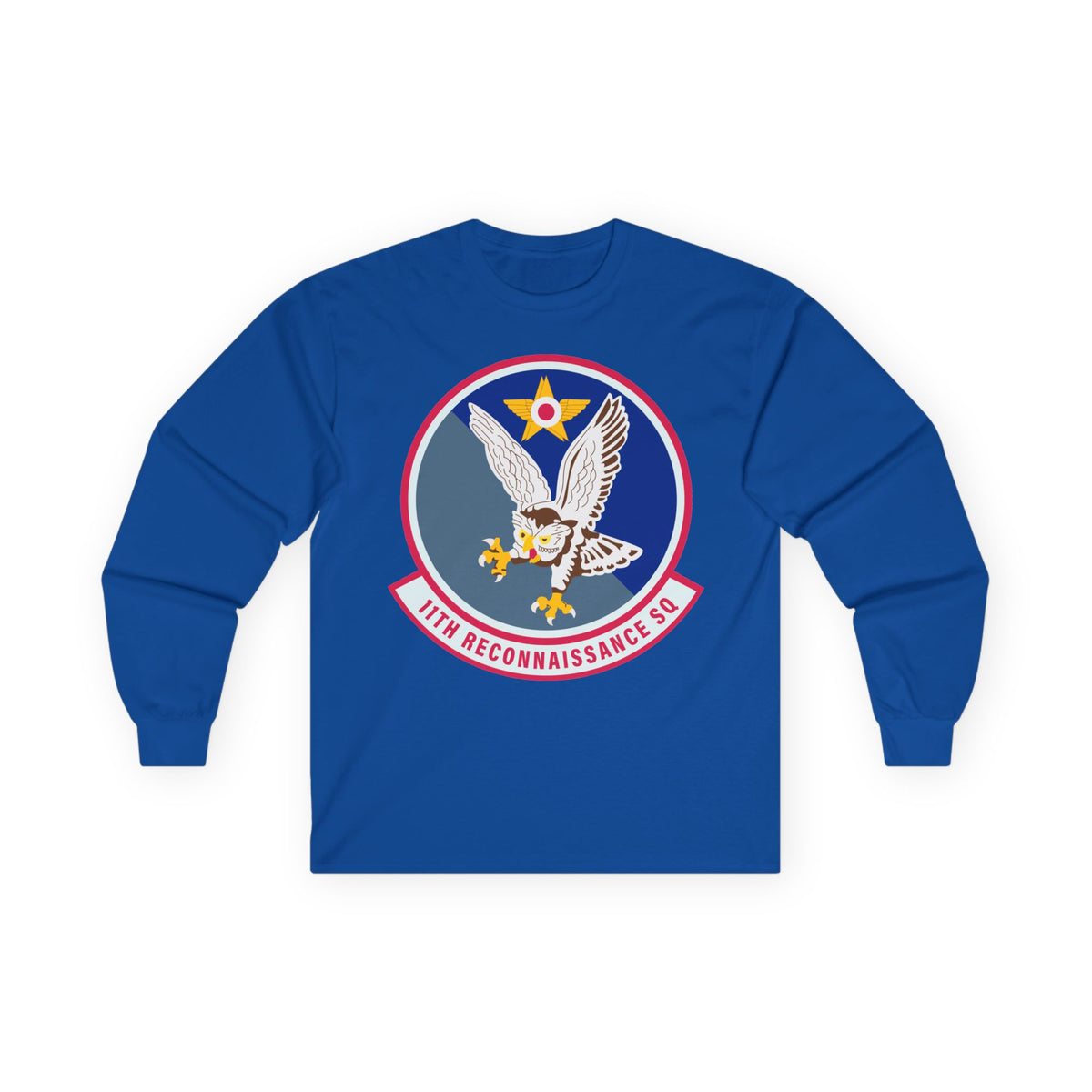 Unisex Ultra Cotton Long Sleeve Tee - USAF - 11th Attack Squadron wo txt