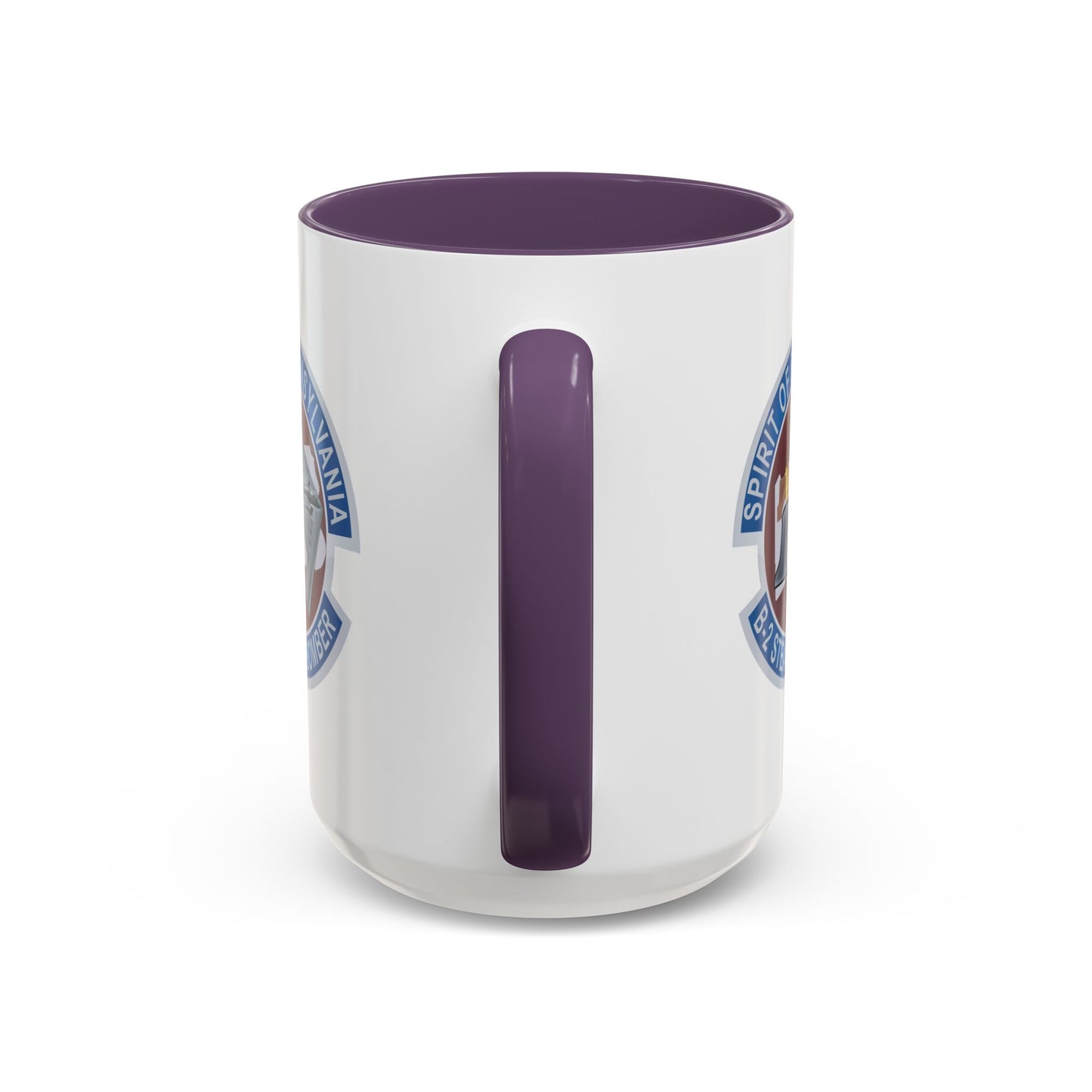 Accent Coffee Mug (11oz & 15oz) - USAF - B2 - Spirit of Pennsylvania Stealth Bomber wo Txt X 300