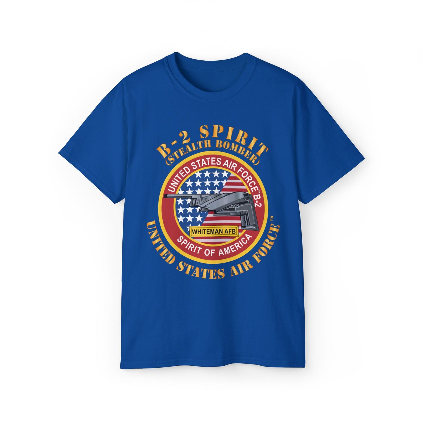 Unisex Ultra Cotton Tee - USAF - B2 - Spirit - Stealth Bomber X 300
