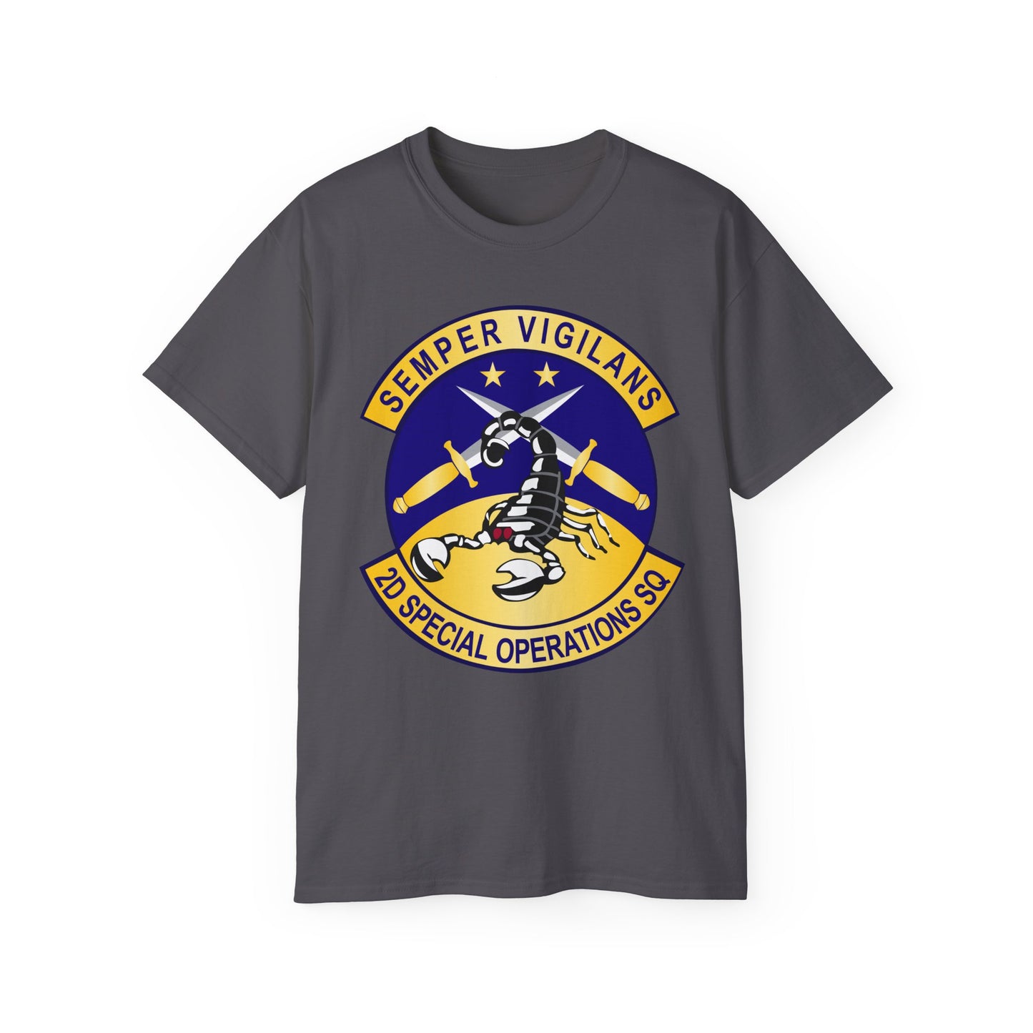 Unisex Ultra Cotton Tee - USAFSOF - 2nd Special Operations Squadron wo Txt