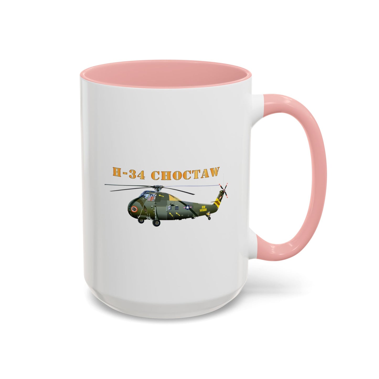 Accent Coffee Mug (11oz & 15oz) - H-34 Choctaw with Txt X 300