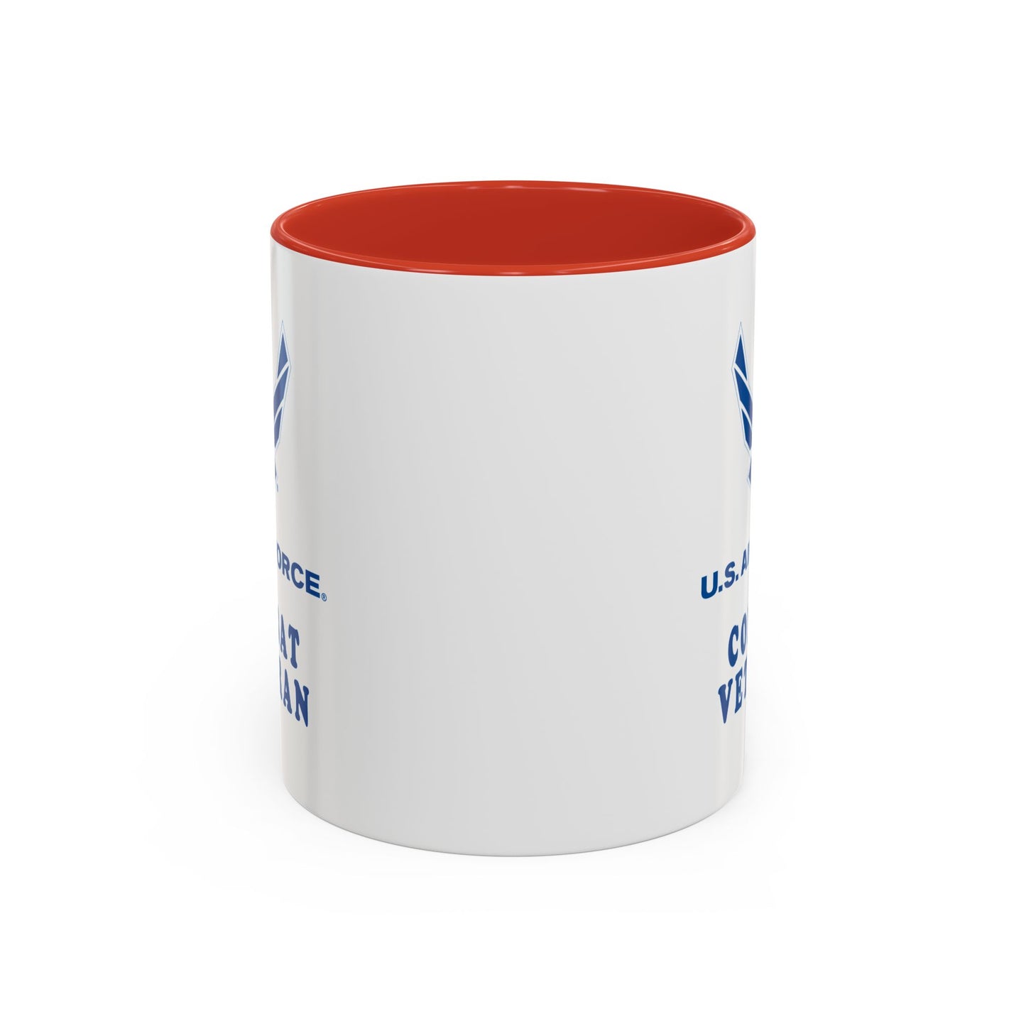 Accent Coffee Mug (11oz & 15oz) - USAF - Air Force - Combat Veteran X 300