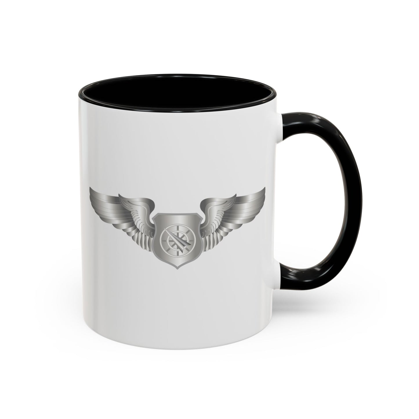 Accent Coffee Mug (11oz & 15oz) - USAF - Air Battle Manager - Basic Wings wo Txt