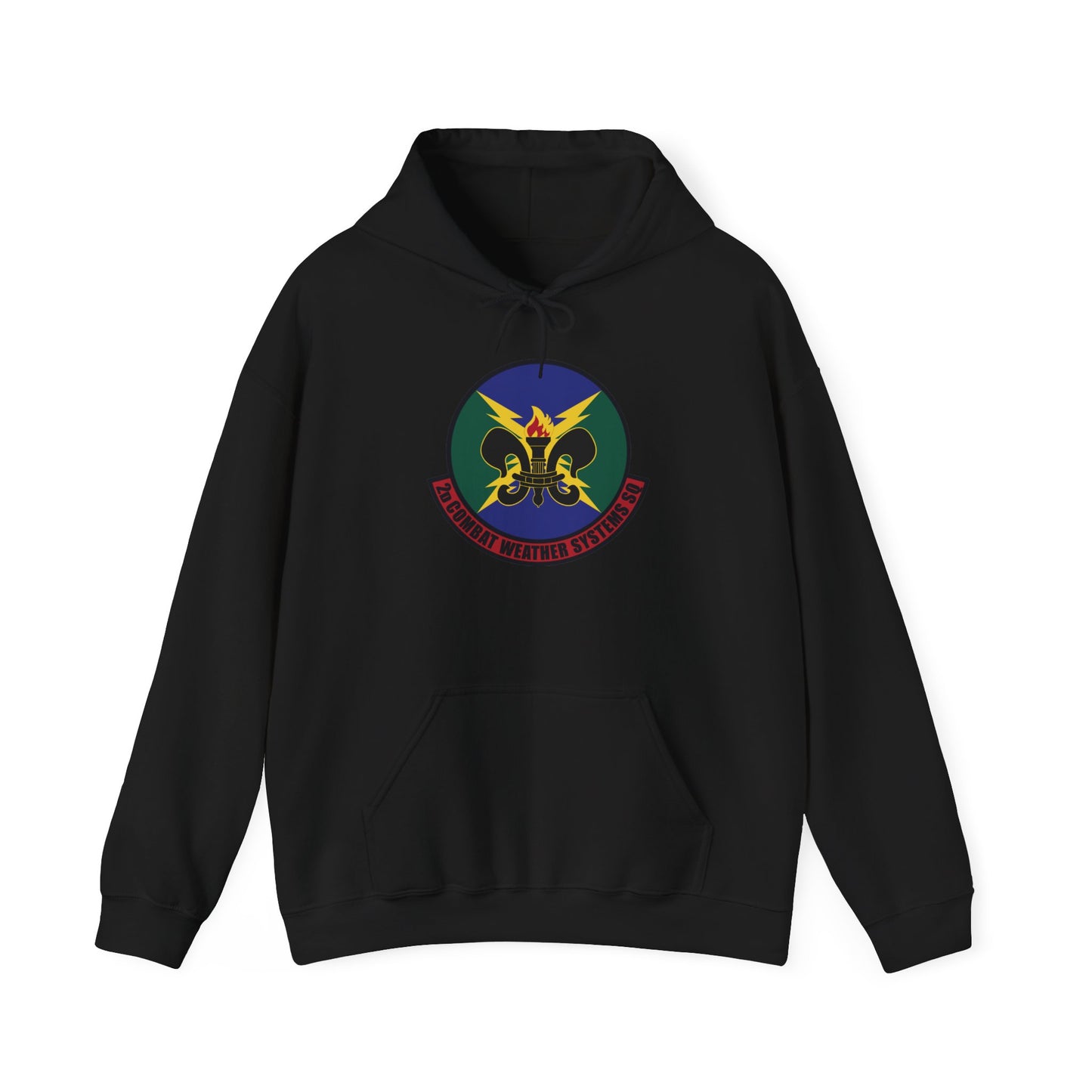 Unisex Heavy Blend Hooded Sweatshirt - USAF - 2d Combat Weather Systems Squadron wo txt