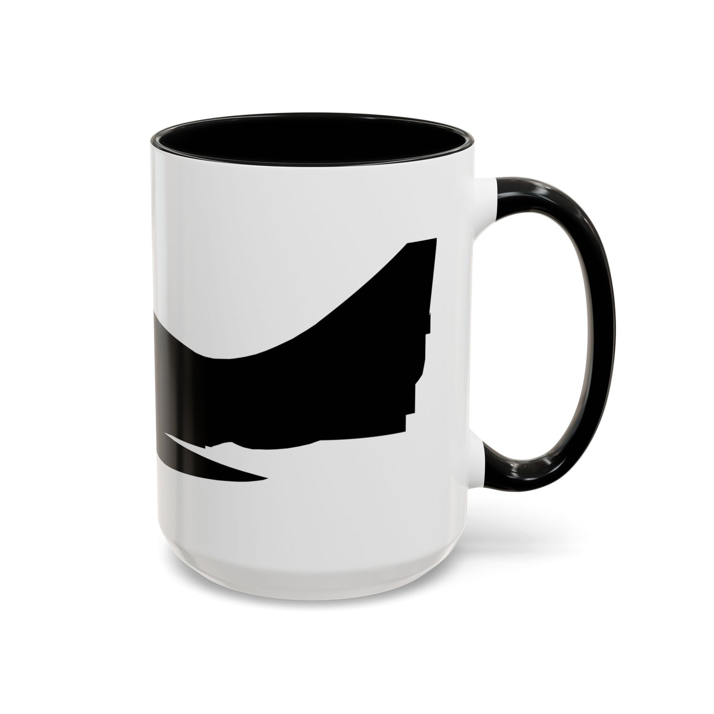Accent Coffee Mug (11oz & 15oz) - Aircraft - A-4 SkyHawk - Silhouette X 300