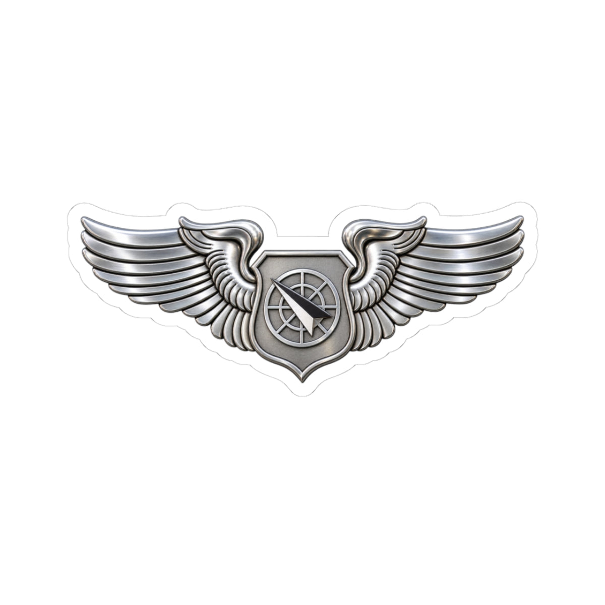 Kiss-Cut Stickers - USAF - Air Battle Manager Badge wo txt - 3D - Enhanced