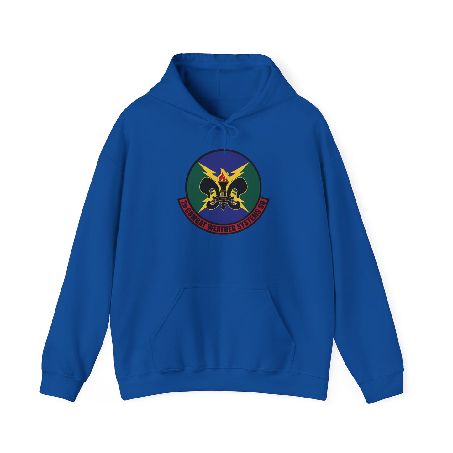 Unisex Heavy Blend Hooded Sweatshirt - USAF - 2d Combat Weather Systems Squadron wo txt