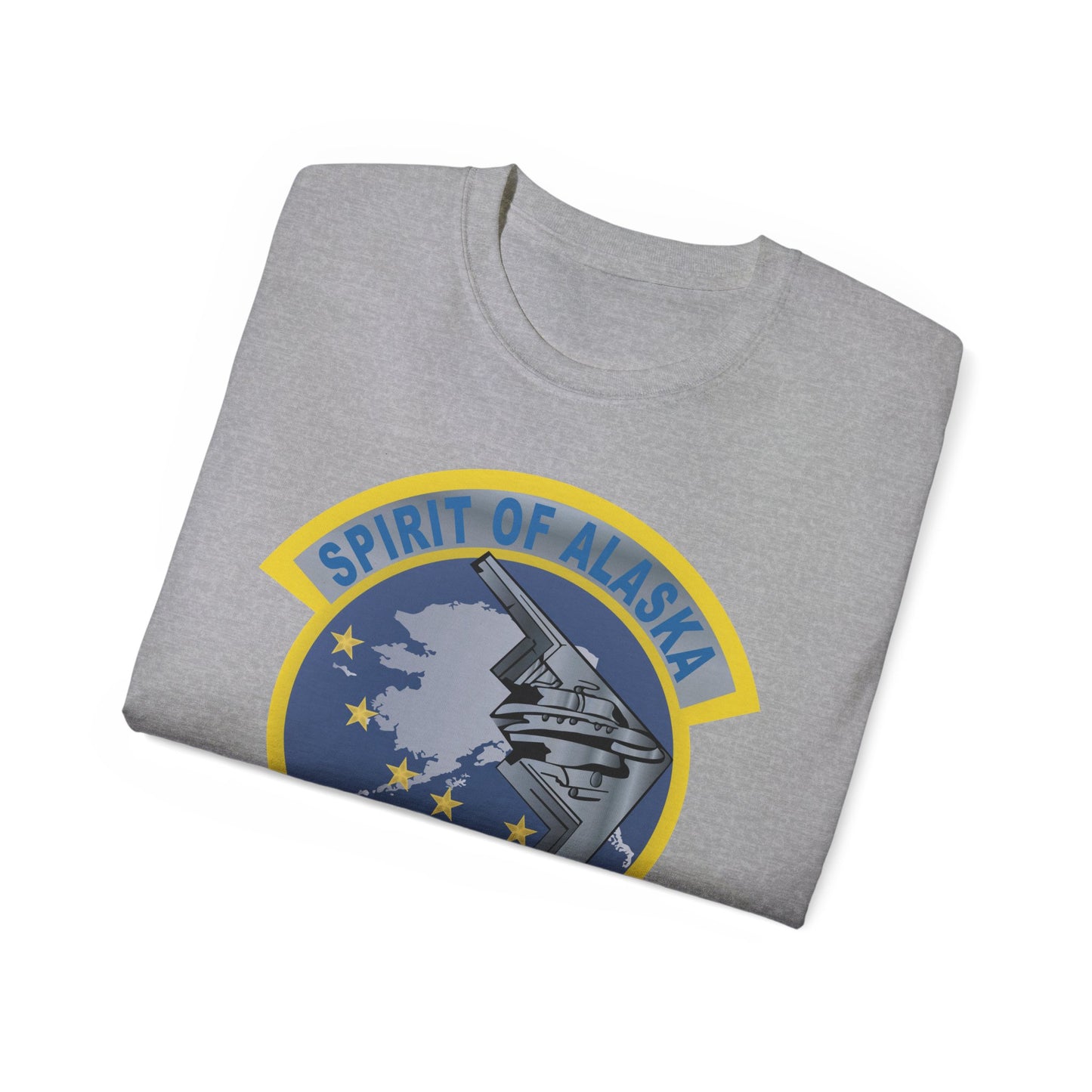Unisex Ultra Cotton Tee - USAF - B2 - Spirit of Alaska - Stealth Bomber wo txt X 300