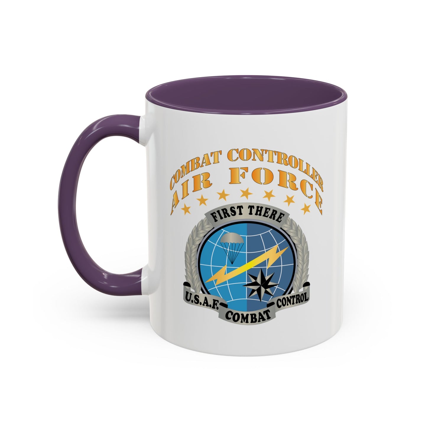 Accent Coffee Mug (11oz & 15oz) - USAF - Combat Controller X 300