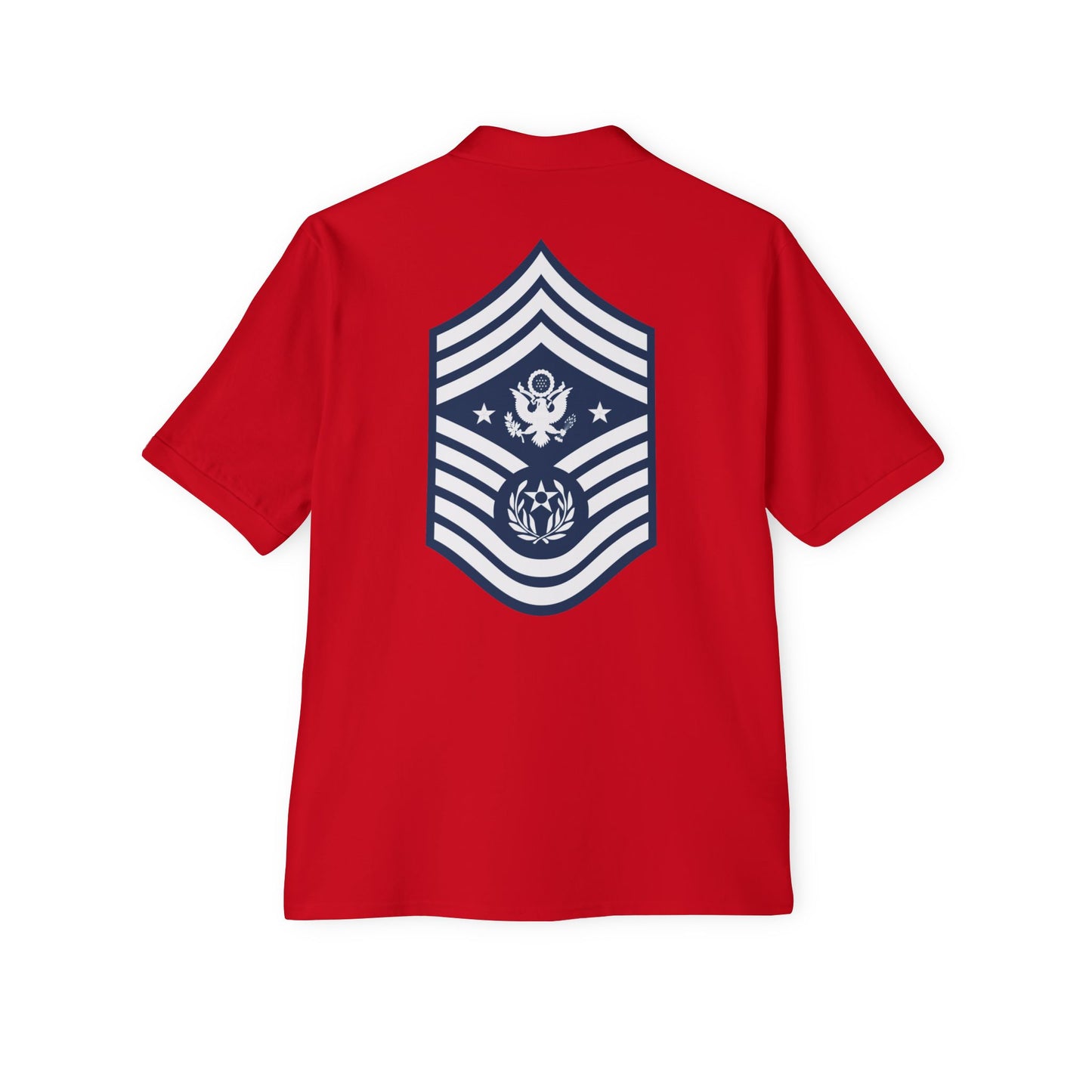 Men's Piqué Polo - USAF - Chief Master Sergeant of the Air Force (E9d) - 2020