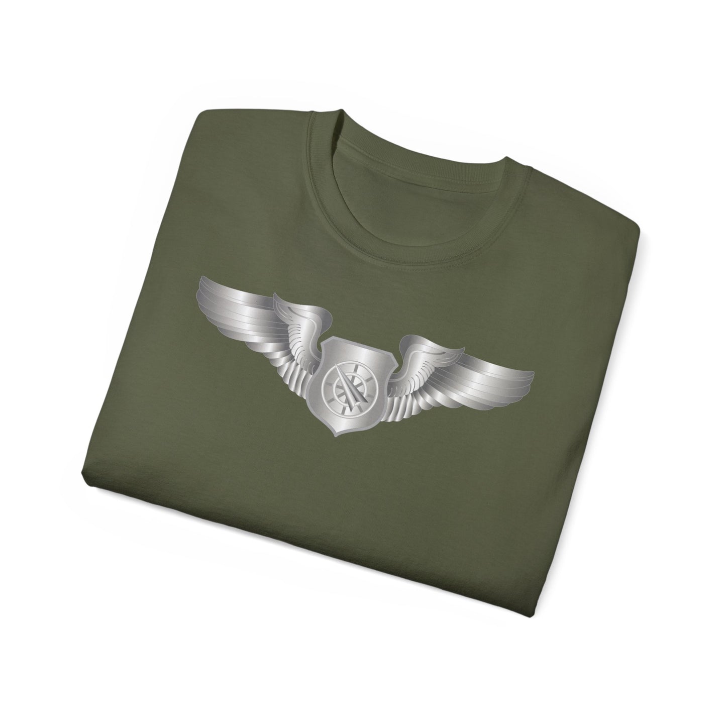 Unisex Ultra Cotton Tee - USAF - Air Battle Manager - Basic Wings wo Txt