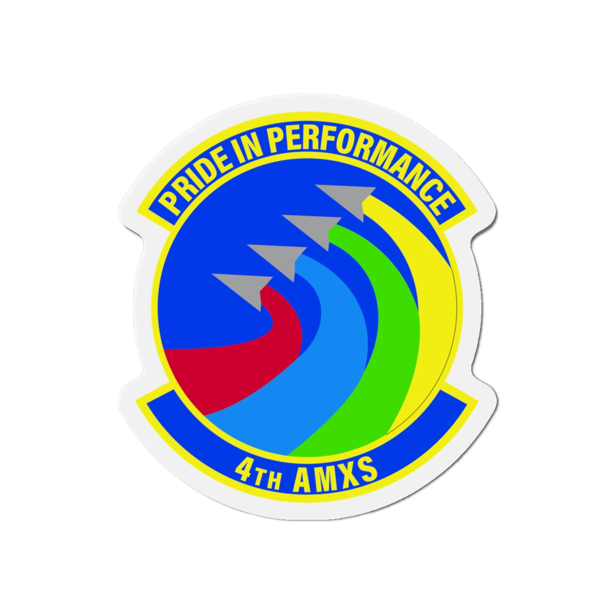 Die-Cut Magnet - USAF - 4th Aircraft Maintenance Sq wo txt