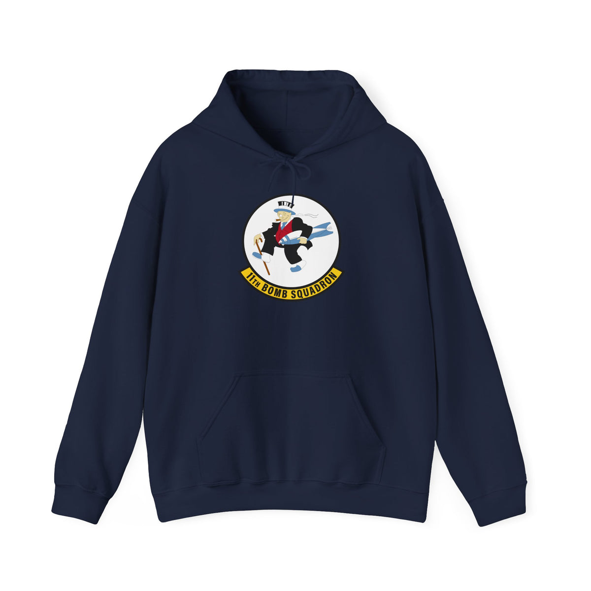Unisex Heavy Blend Hooded Sweatshirt - USAF - 11th Bomb Squadron wo txt