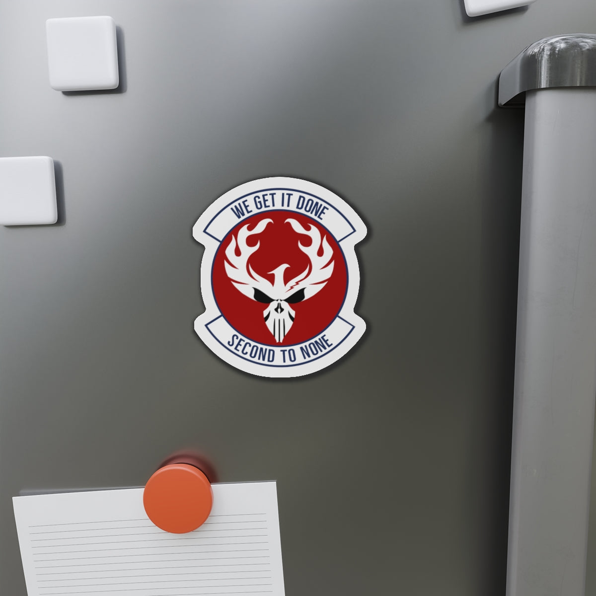Die-Cut Magnet - USAF - 2d Audiovisual Squadron wo txt