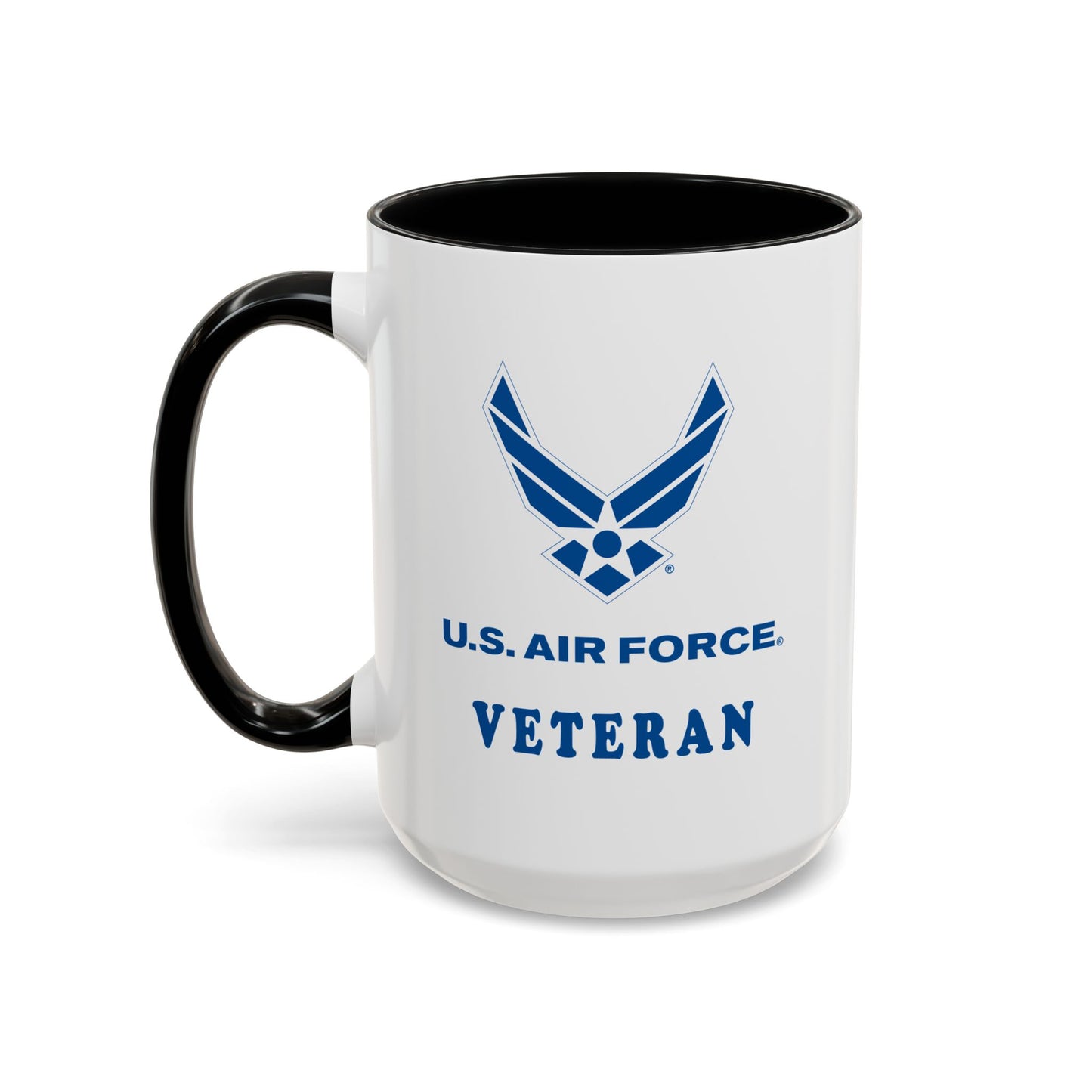 Accent Coffee Mug (11oz & 15oz) - USAF - Air Force - Veteran X 300