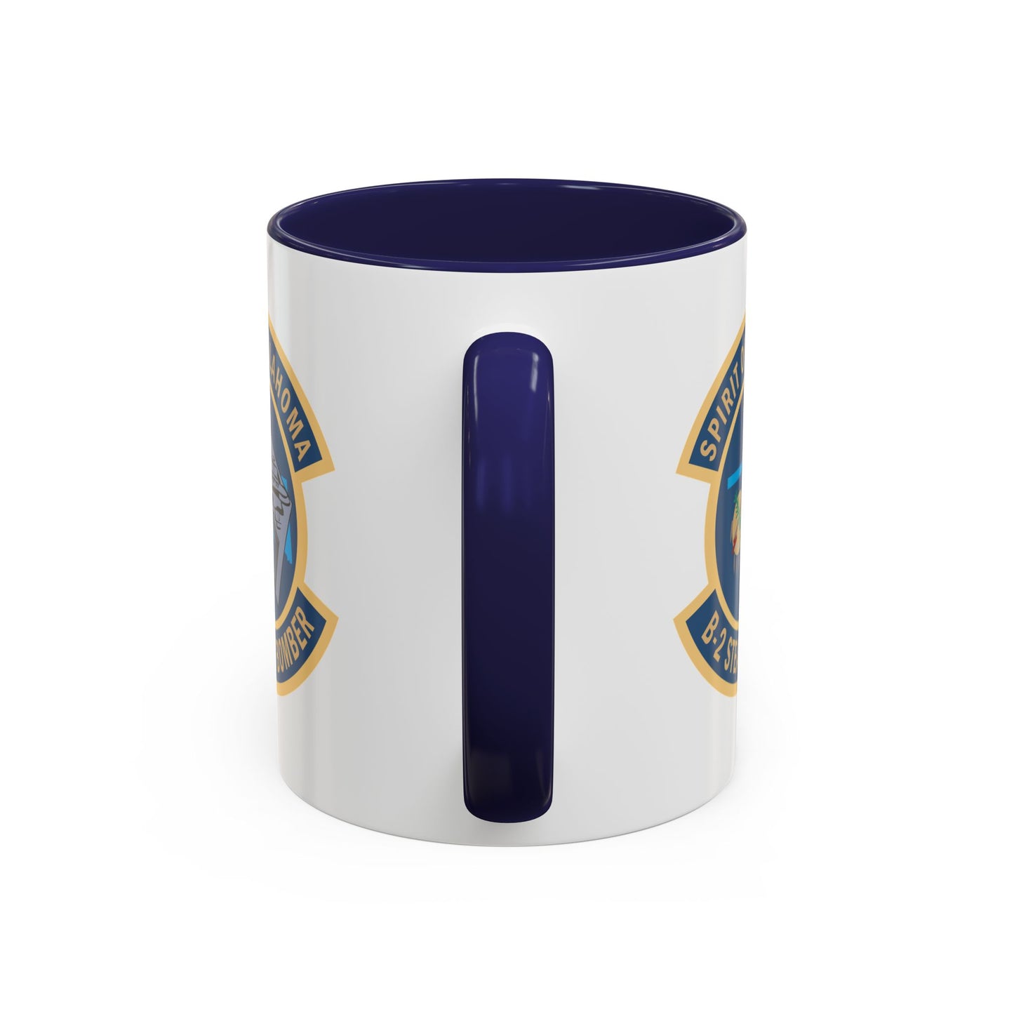 Accent Coffee Mug (11oz & 15oz) - USAF - B2 - Spirit of Oklahoma - Stealth Bomber wo txt X 300