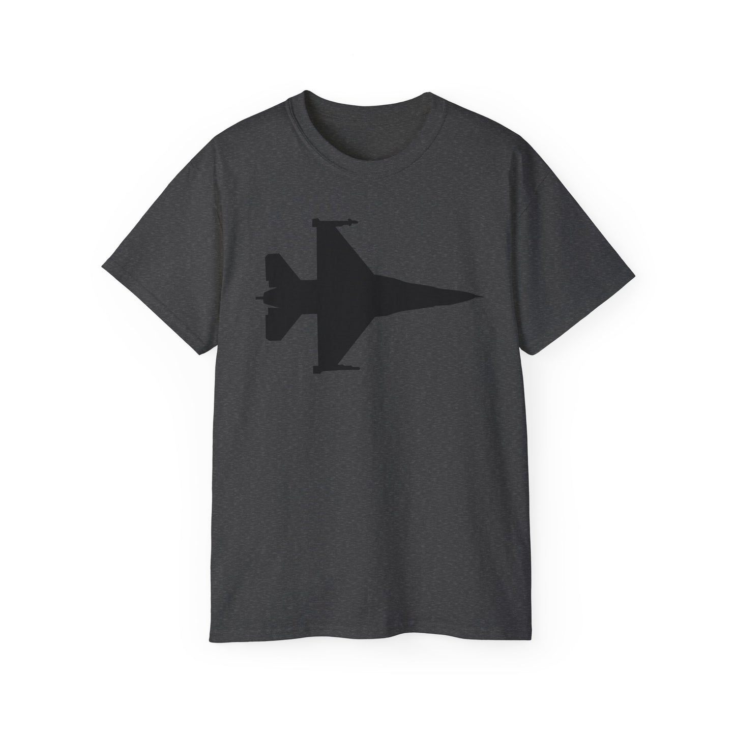 Unisex Ultra Cotton Tee - Aircraft - F-16 -Top - Silhouette - wo Txt X 300