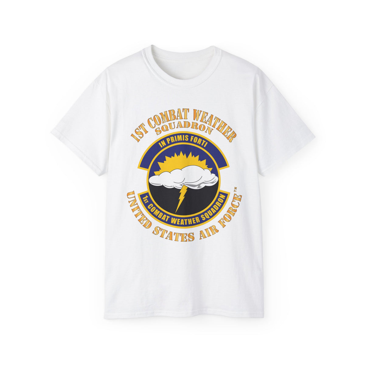Unisex Ultra Cotton Tee - USAF - 1st Combat Weather Squadron