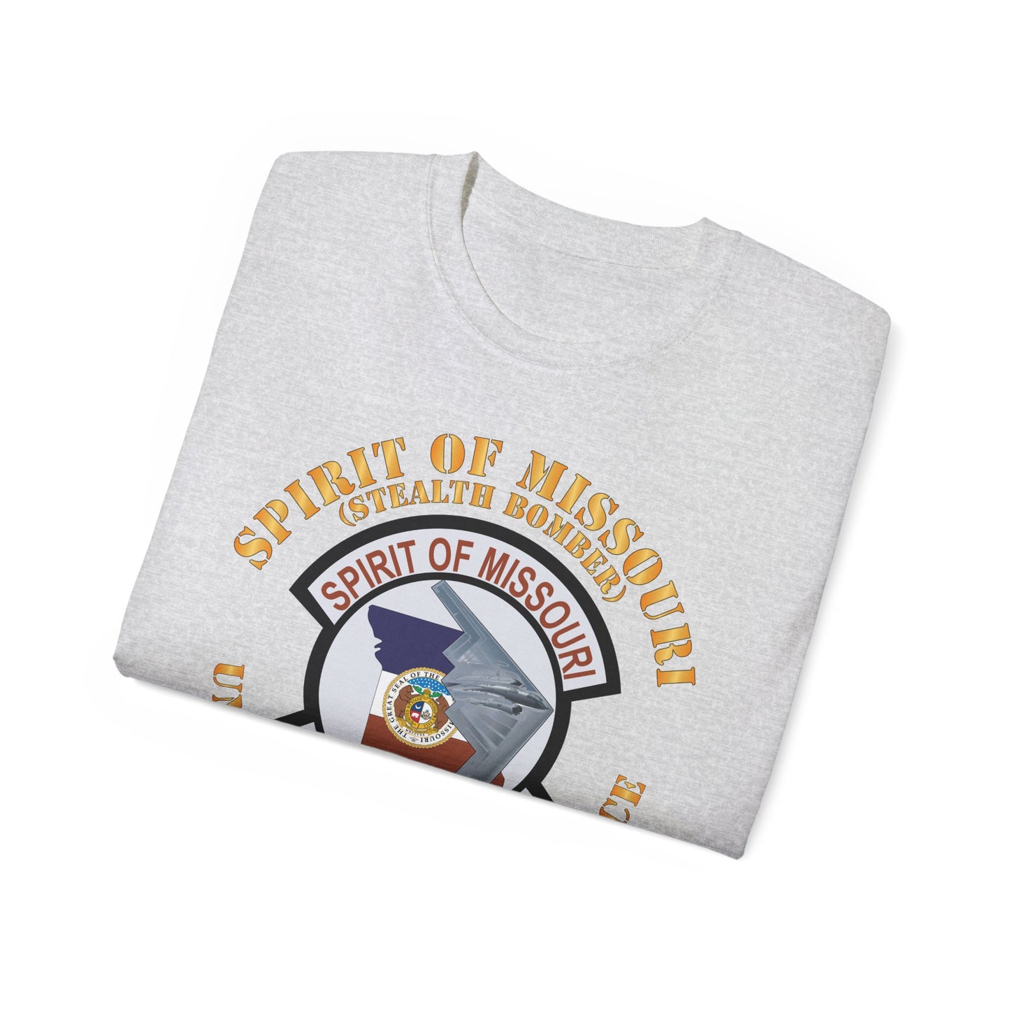 Unisex Ultra Cotton Tee - USAF - B2 - Spirit of Missouri Stealth Bomber X 300