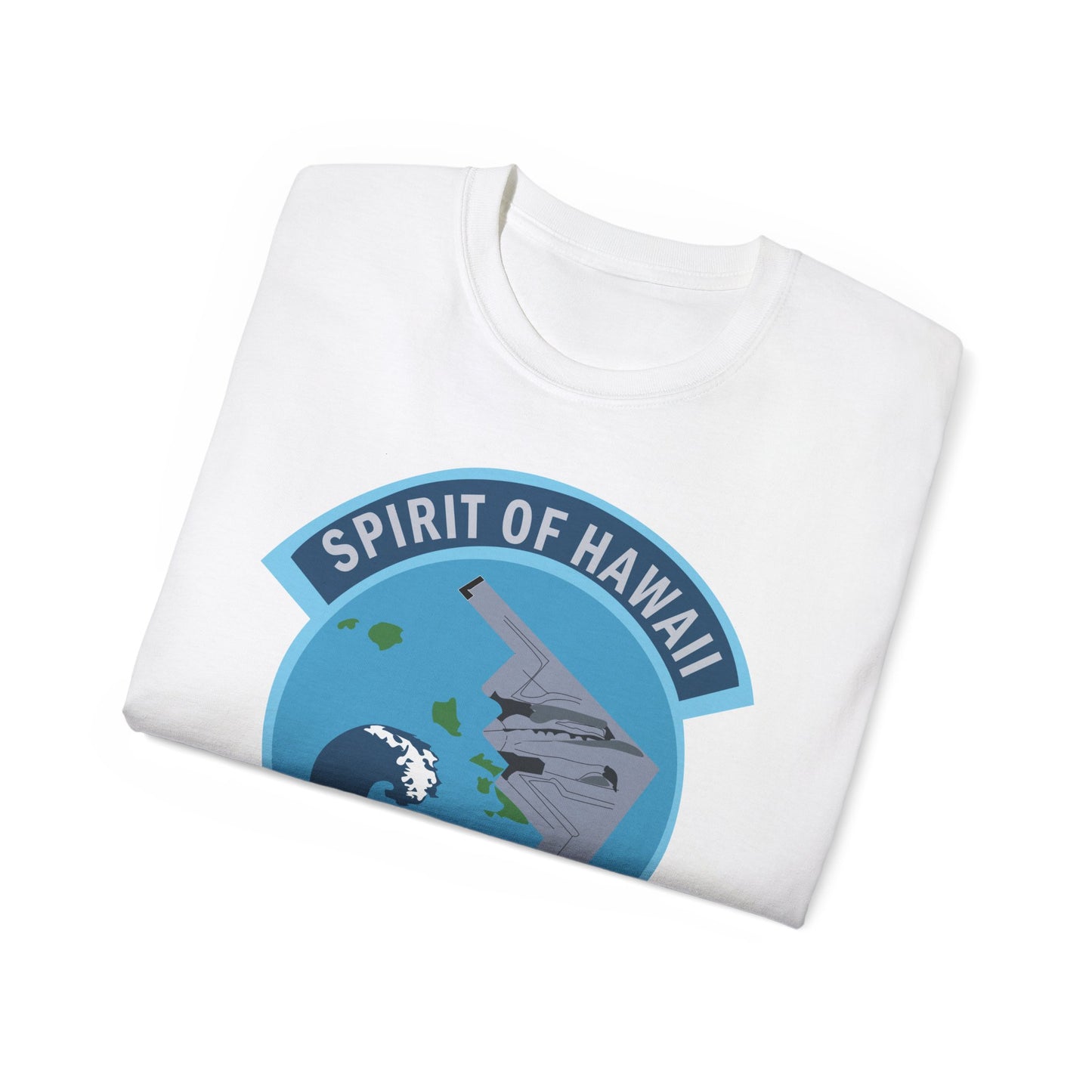 Unisex Ultra Cotton Tee - USAF - B2 - Spirit of Hawaii - Stealth Bomber wo txt X 300