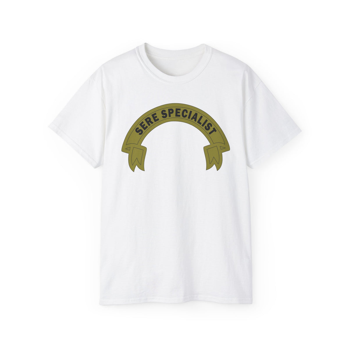 Unisex Ultra Cotton Tee - USAF - SERE Specialist Tab