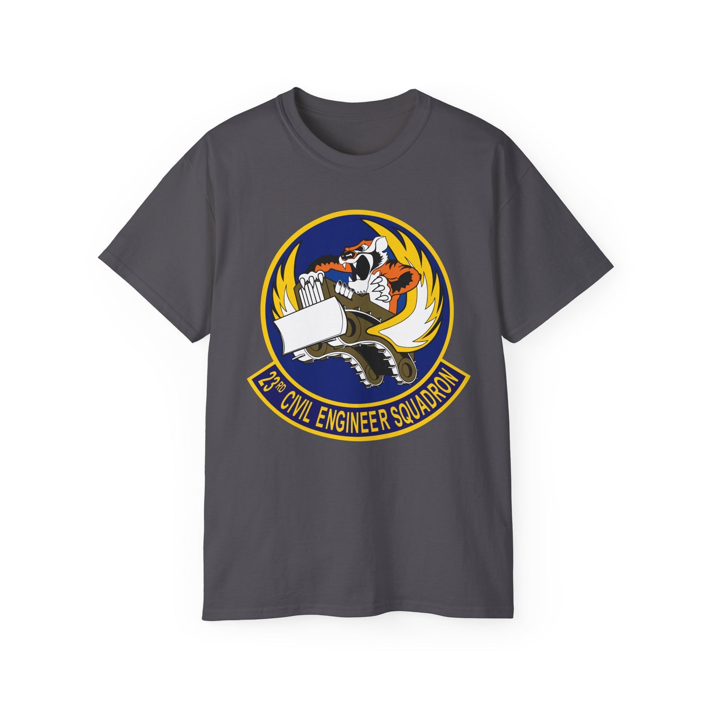 Unisex Ultra Cotton Tee - USAF - 23d Civil Engineer Squadron wo Txt