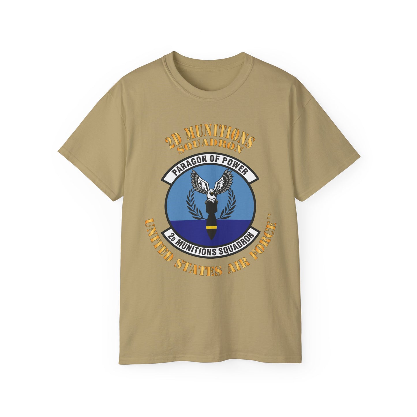 Unisex Ultra Cotton Tee - USAF - 2nd Munitions Squadron
