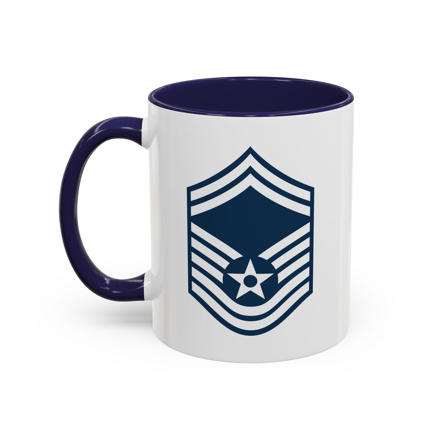 Accent Coffee Mug (11oz & 15oz) - USAF - Senior Master Sergeant (E8a) - 2020