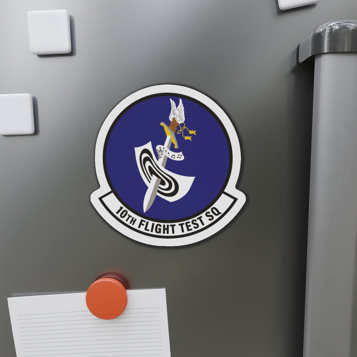 Die-Cut Magnet - USAF - 10th Flight Test Squadron wo txt