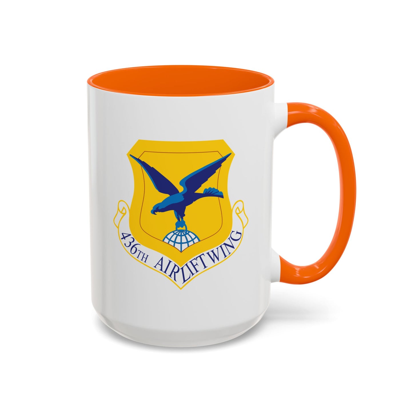 Accent Coffee Mug (11oz & 15oz) - USAF - 436th Airlift Wing wo Txt X 300