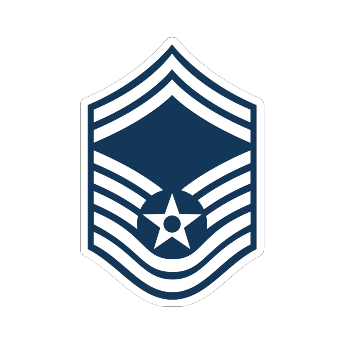 Kiss-Cut Stickers - USAF - Senior Master Sergeant (E8a) - 2020