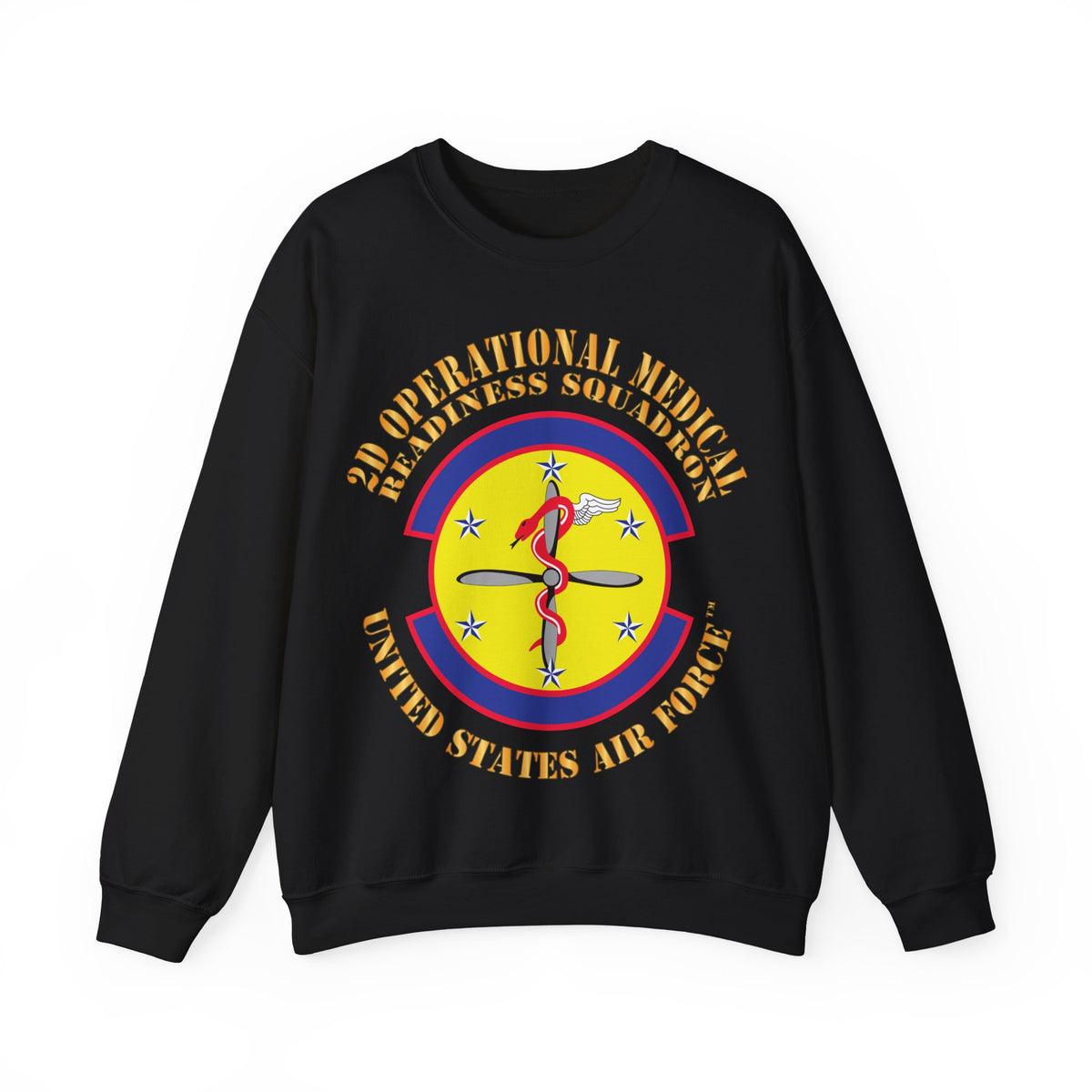 Crewneck Sweatshirt - USAF - 2d Operational Medical Readiness Sq