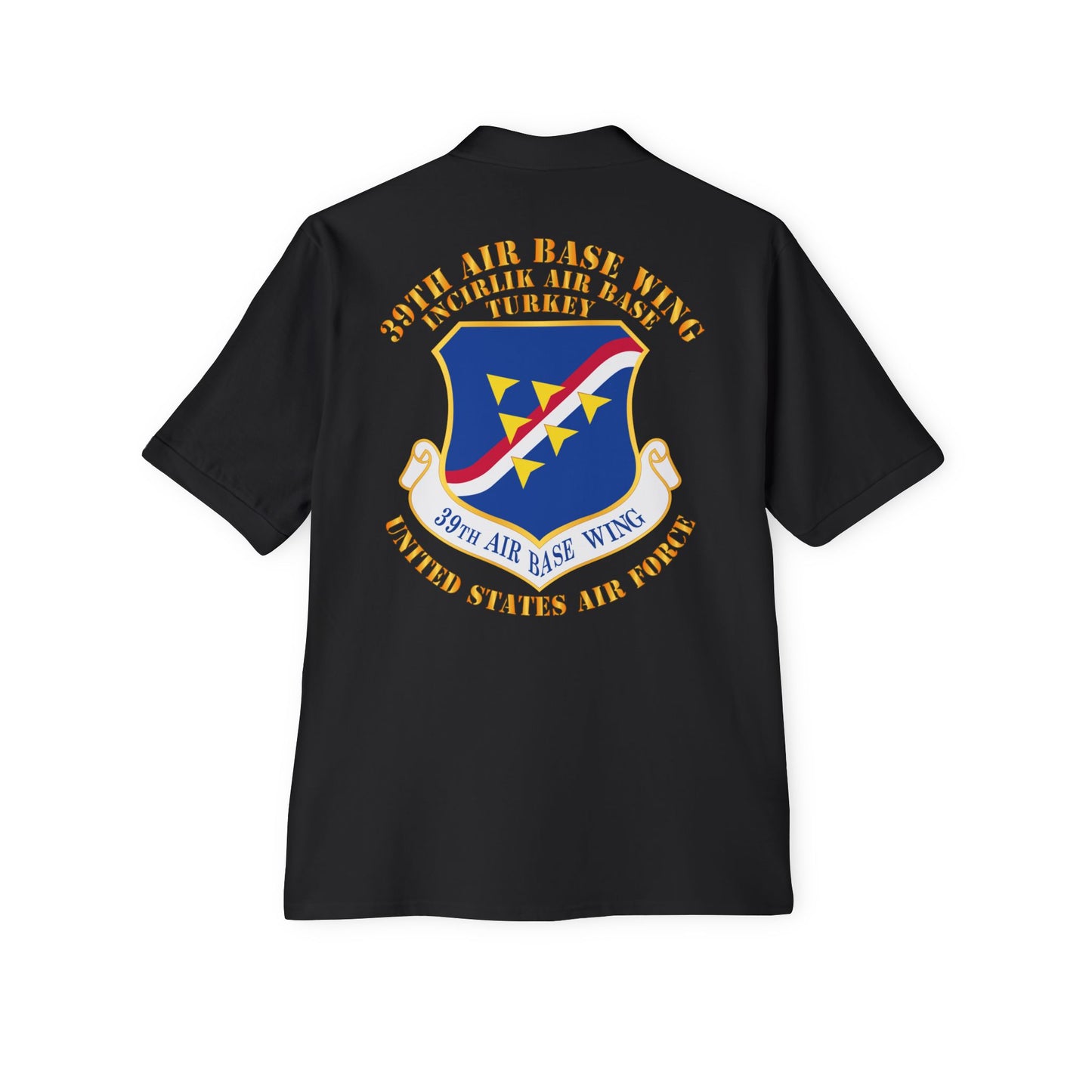 Men's Piqué Polo - USAF - 39th Airbase Wing - 3rd AF - Incirlik Air Base - Turkey