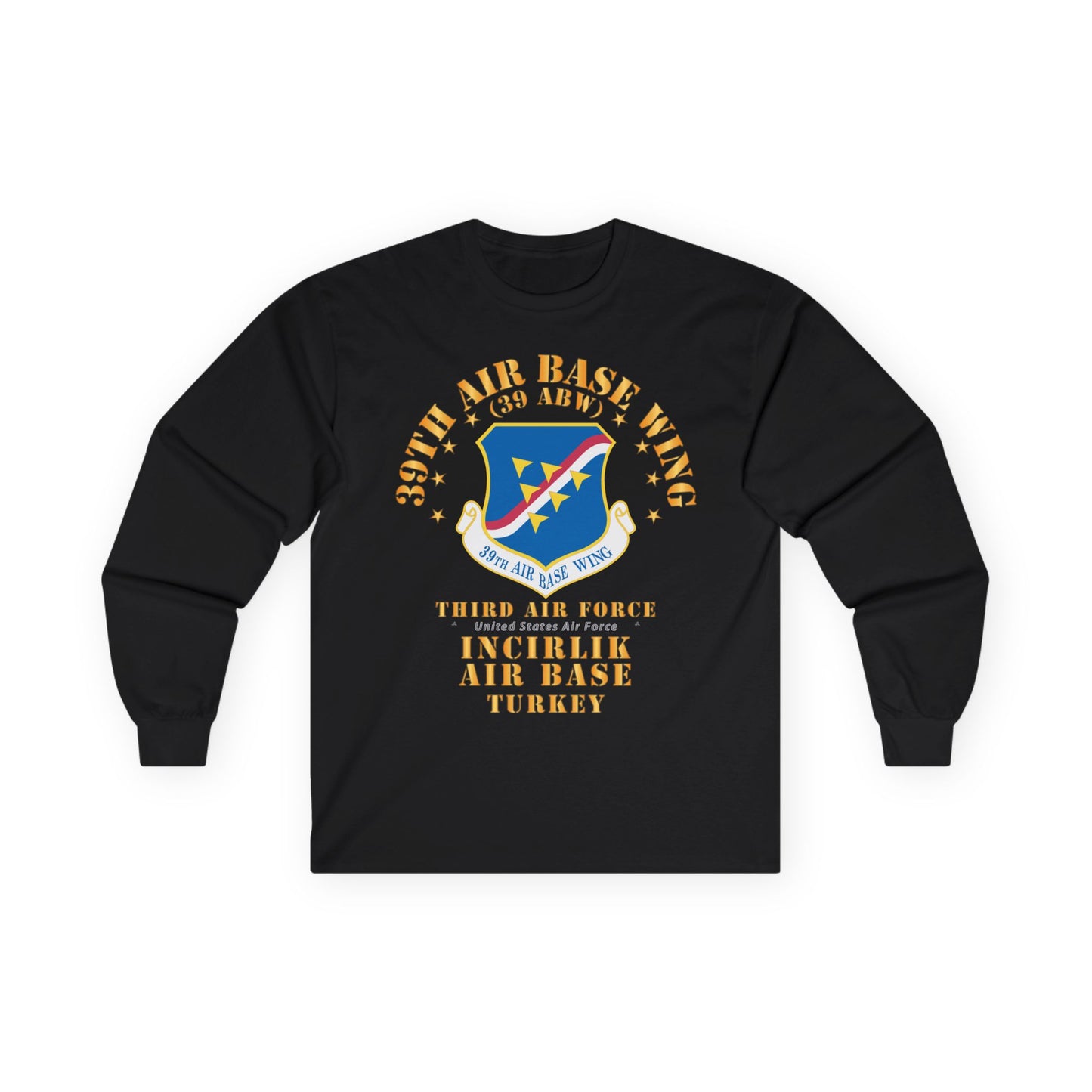 Unisex Ultra Cotton Long Sleeve Tee - USAF - 39th Air Base Wing - Incirlik AB X 300