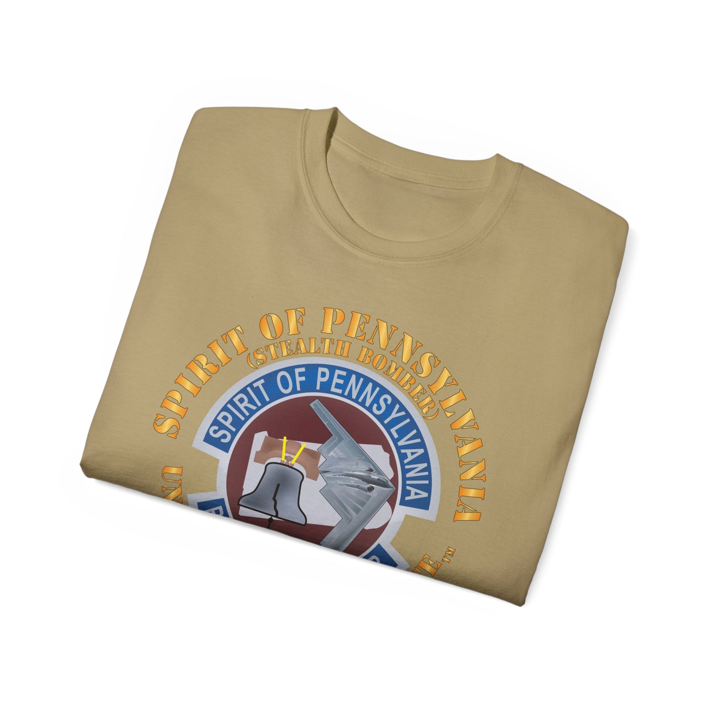 Unisex Ultra Cotton Tee - USAF - B2 - Spirit of Pennsylvania Stealth Bomber X 300