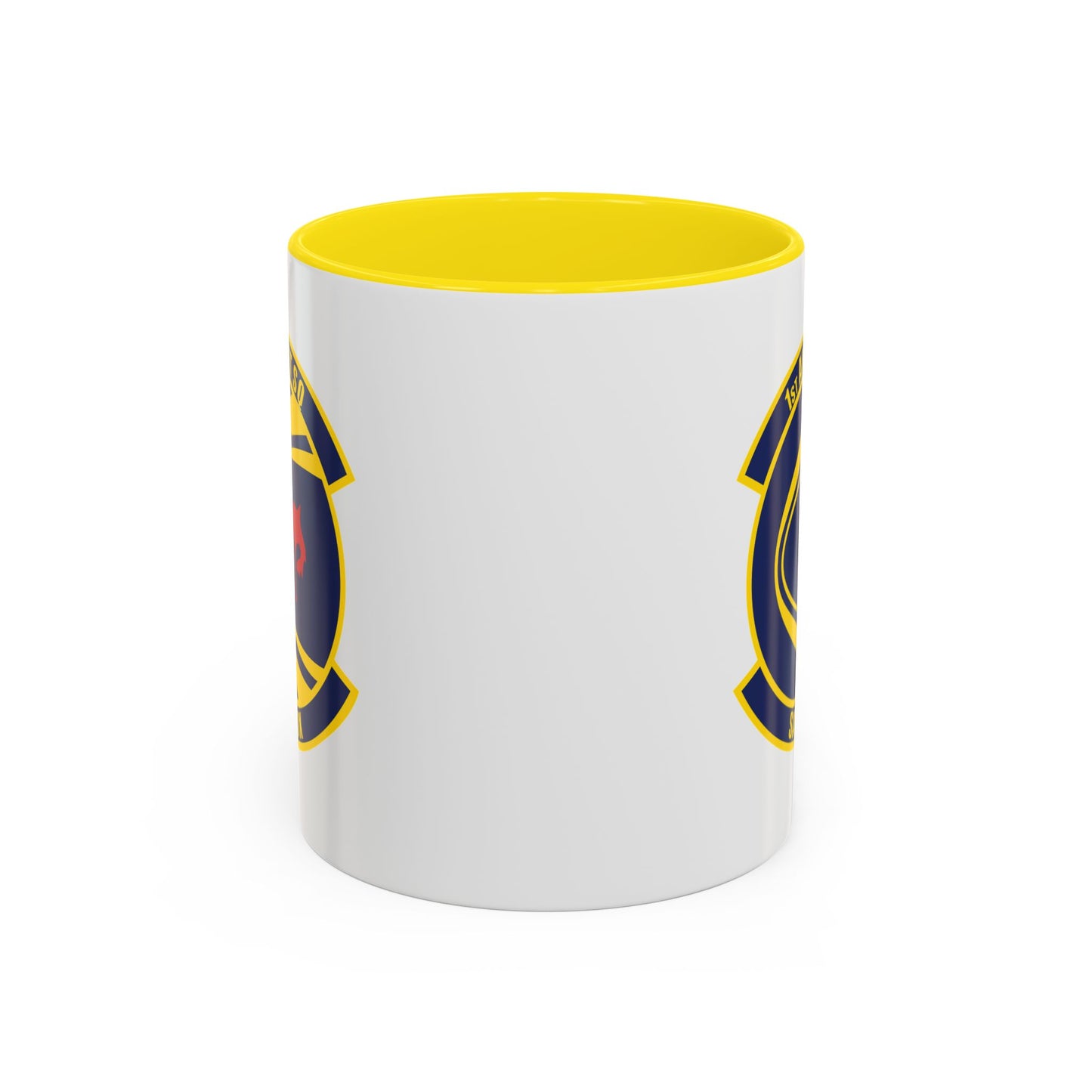 Accent Coffee Mug (11oz & 15oz) - USAF - 1st Airlift Squadron wo txt X 300
