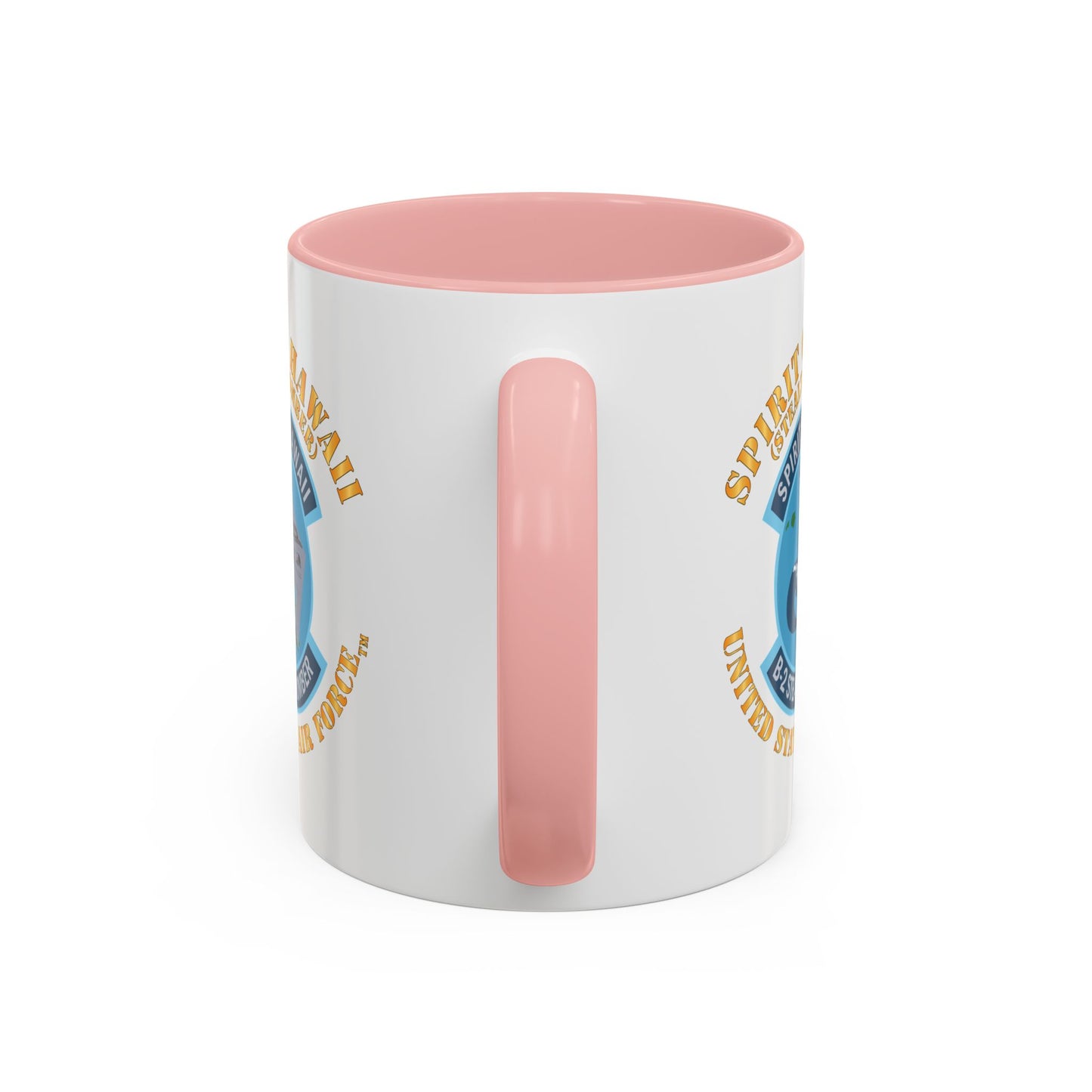 Accent Coffee Mug (11oz & 15oz) - USAF - B2 - Spirit of Hawaii - Stealth Bomber X 300