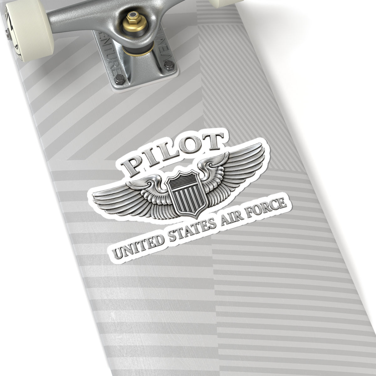 Kiss-Cut Stickers - USAF - Basic Pilot Badge - United States Air Force - 3D - Enhanced