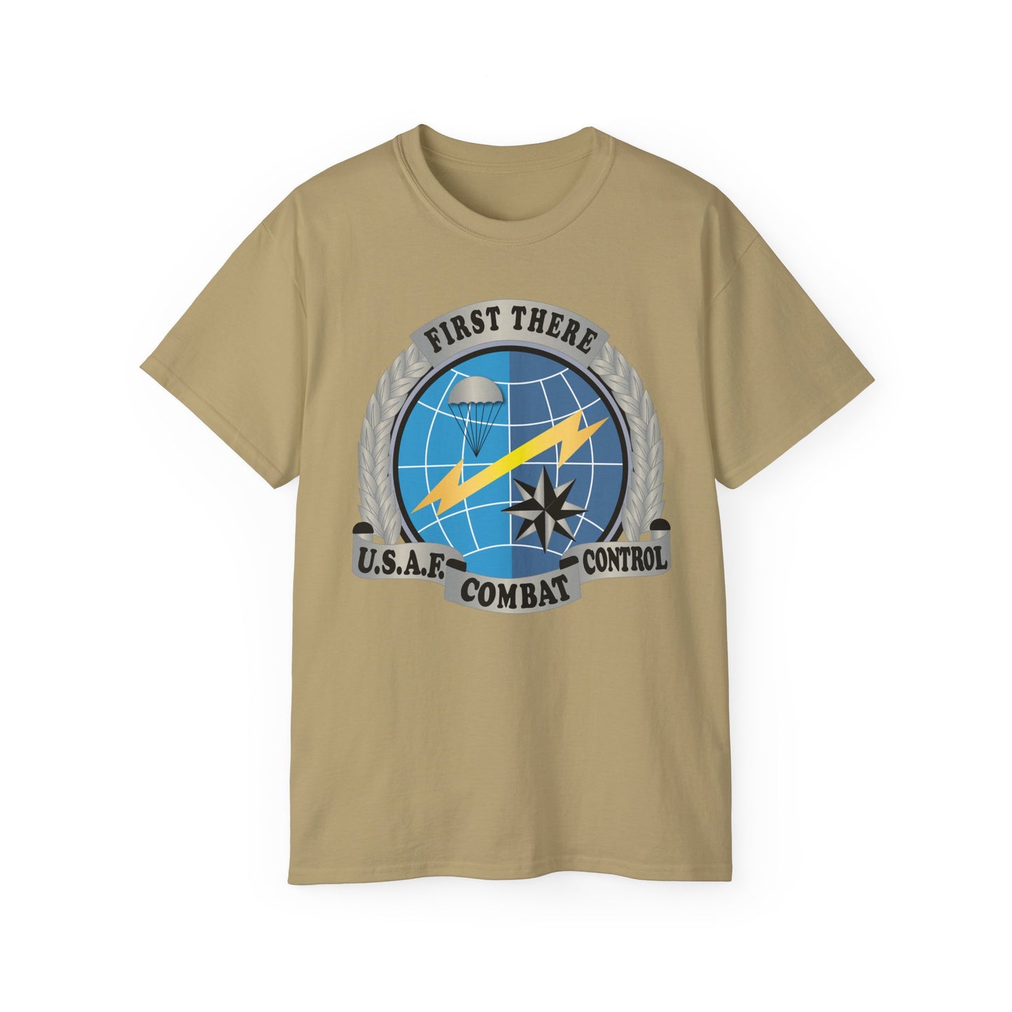 Unisex Ultra Cotton Tee - USAF - Combat Controller Badge No Txt  X 300