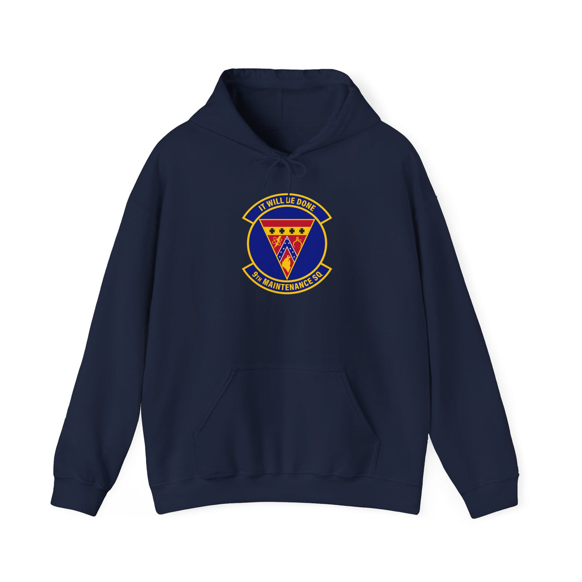 Unisex Heavy Blend Hooded Sweatshirt - USAF - 9th Maintenance Squadron wo txt X 300
