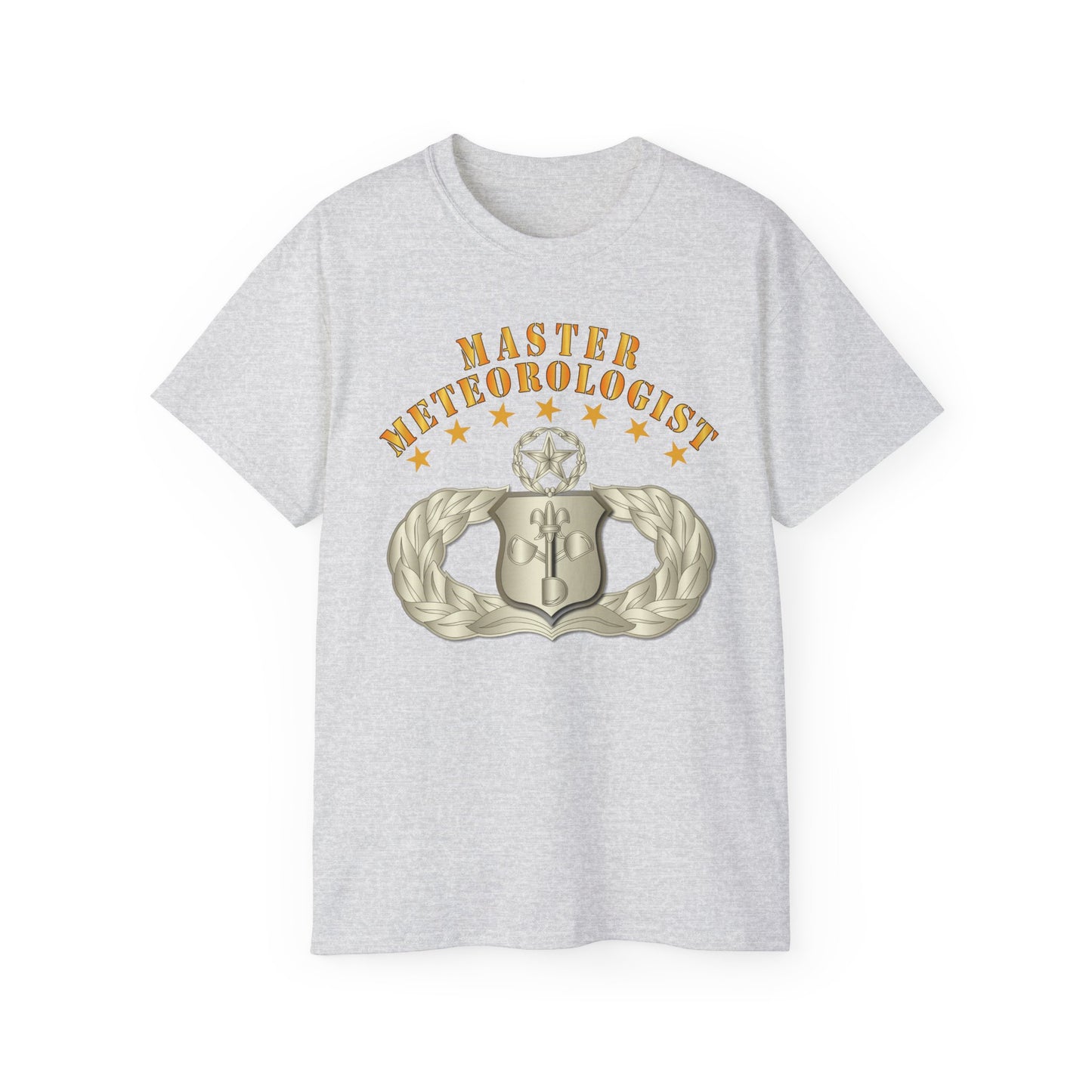 Unisex Ultra Cotton Tee - USAF - Meteorologist - Master Badge wo DS