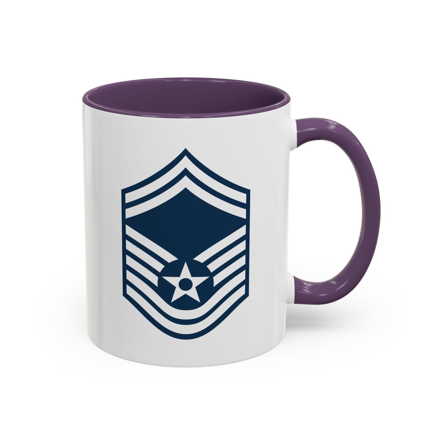 Accent Coffee Mug (11oz & 15oz) - USAF - Senior Master Sergeant (E8a) - 2020